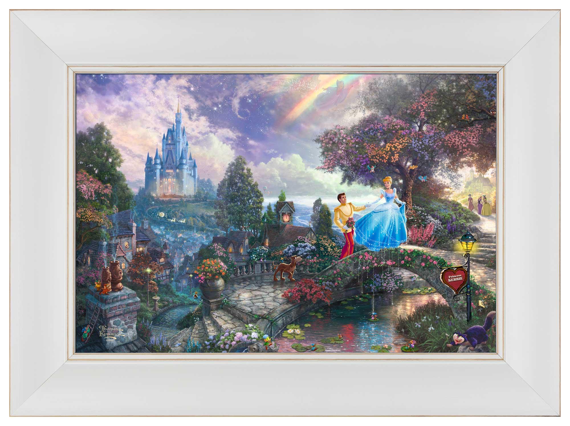 Disney Cinderella Wishes Upon A Dream - Personalized Framed Canvas - Image 6