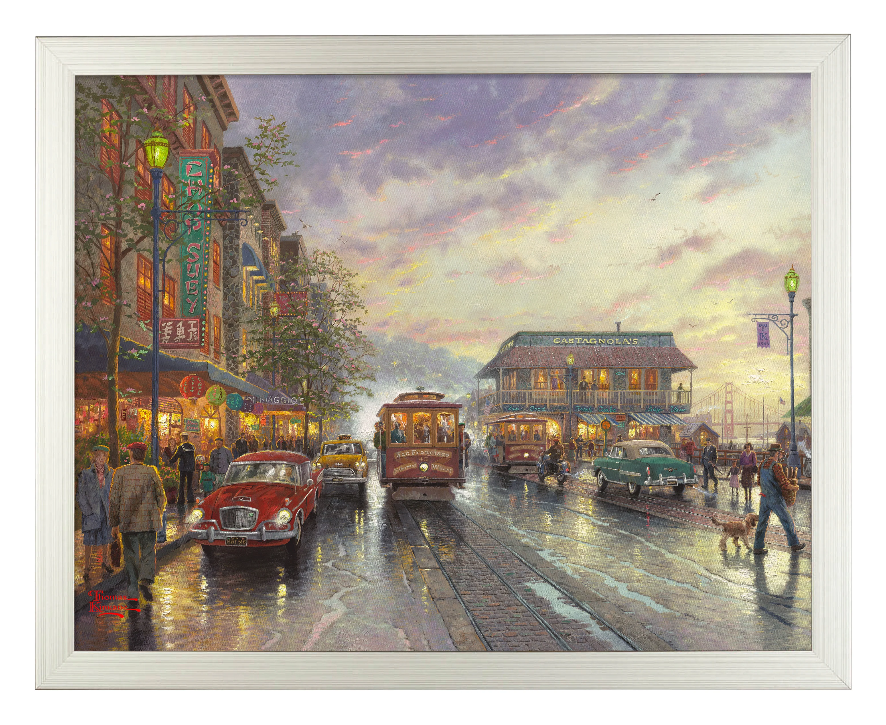 City by the Bay, Sunset on Fisherman's Wharf, San Francisco - Art Prints - Image 4