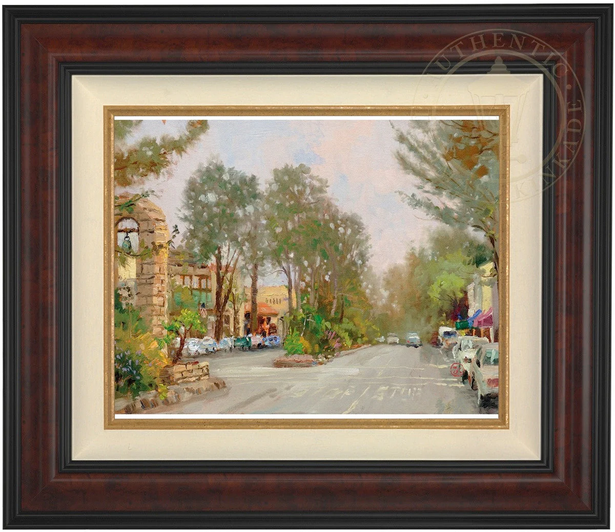 Carmel, Ocean Ave II - Limited Edition Canvas