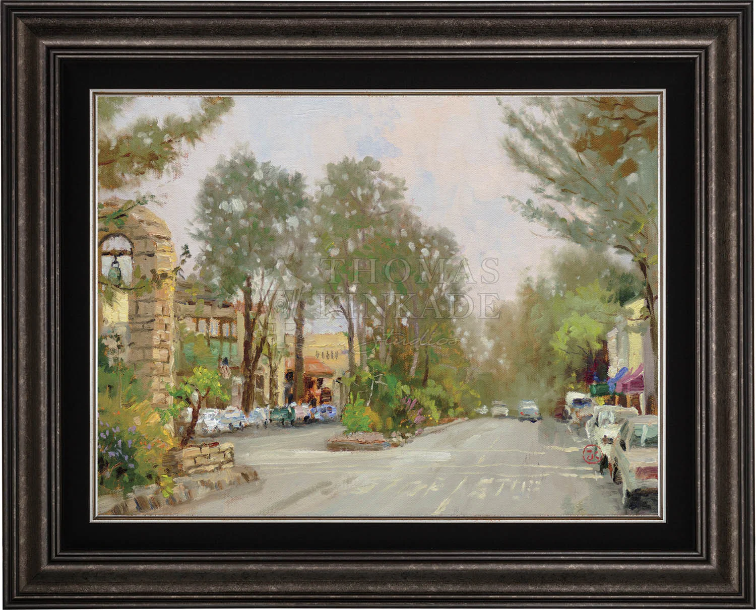 Carmel, Ocean Ave II - Limited Edition Canvas - Image 9