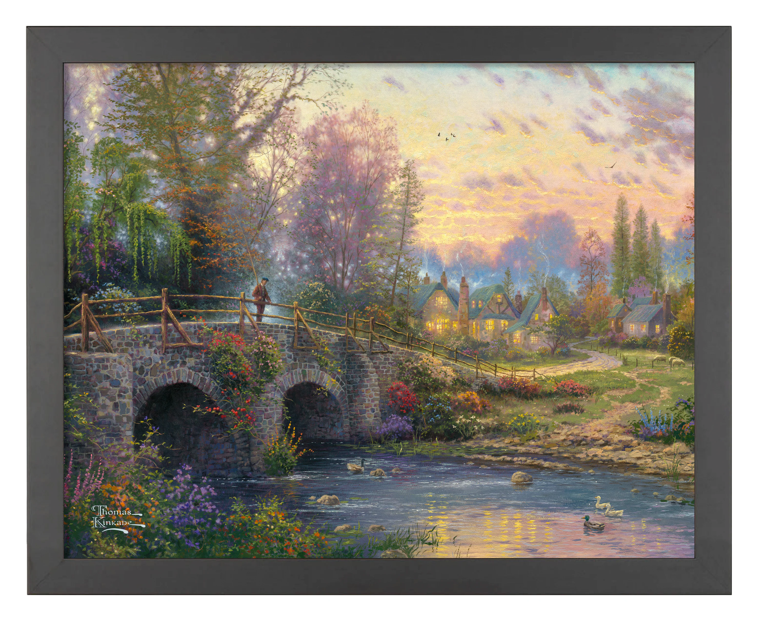 Cobblestone Evening - Art Prints