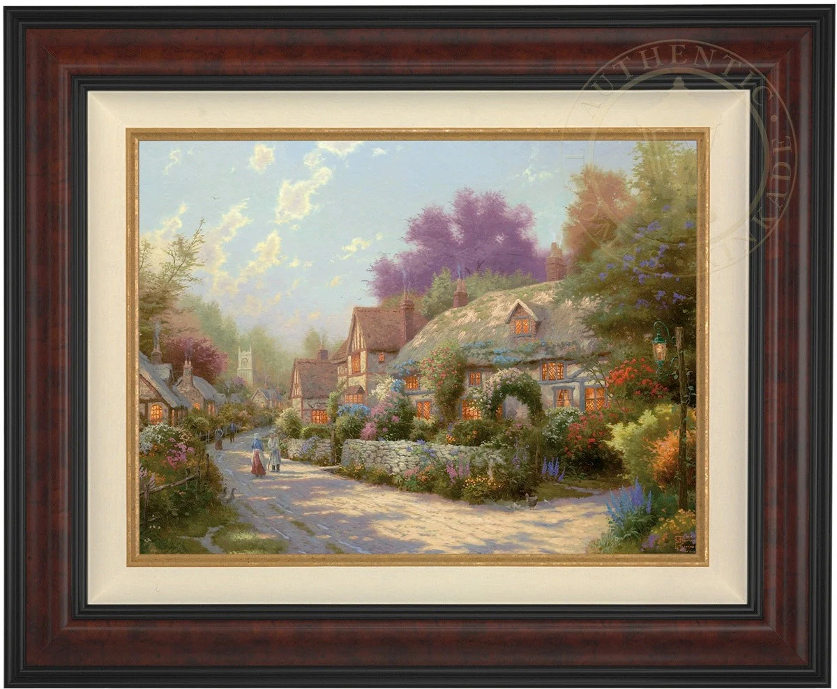 Cobblestone Village - Limited Edition Canvas