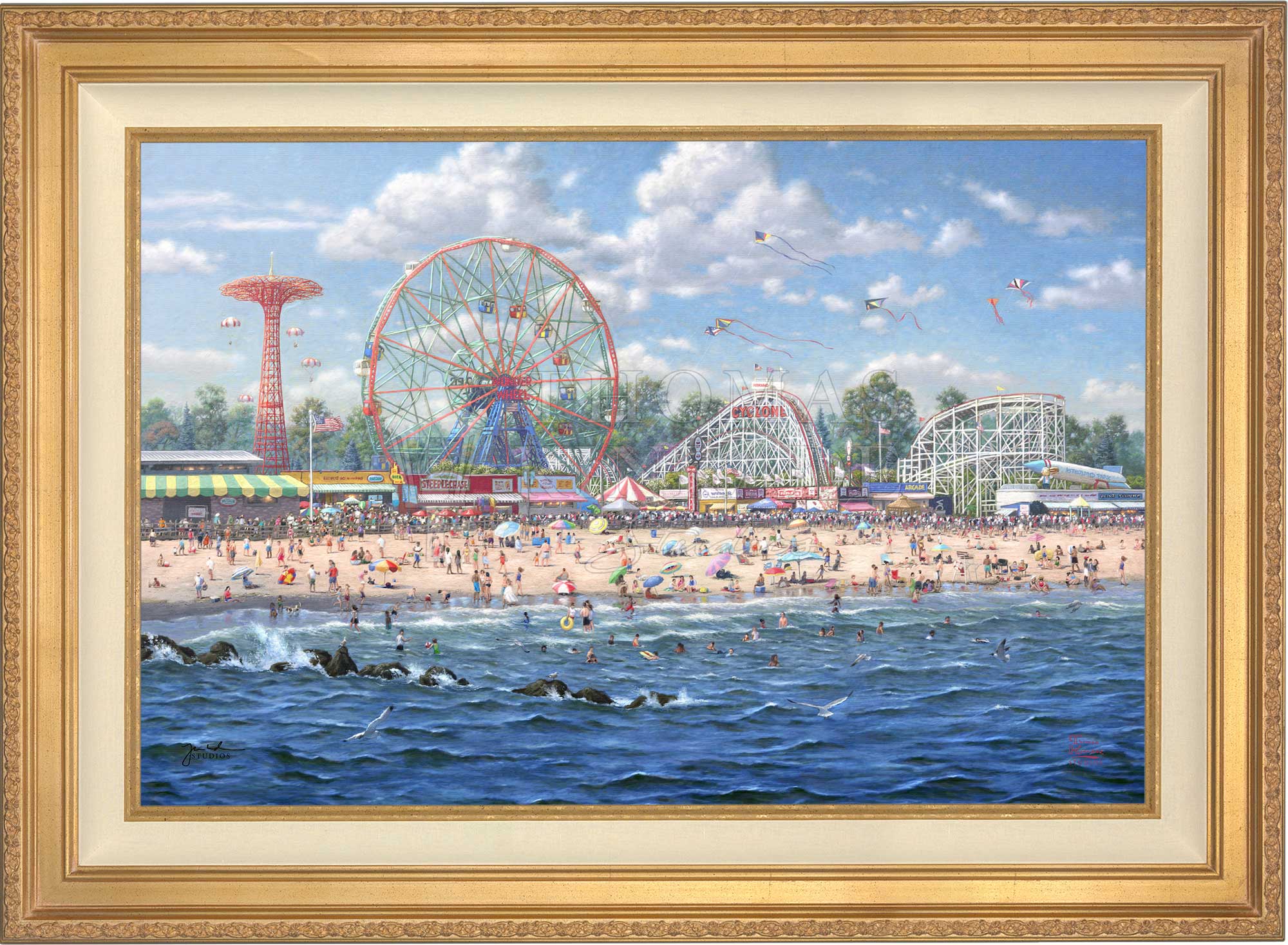 Coney Island - Limited Edition Canvas - Image 2