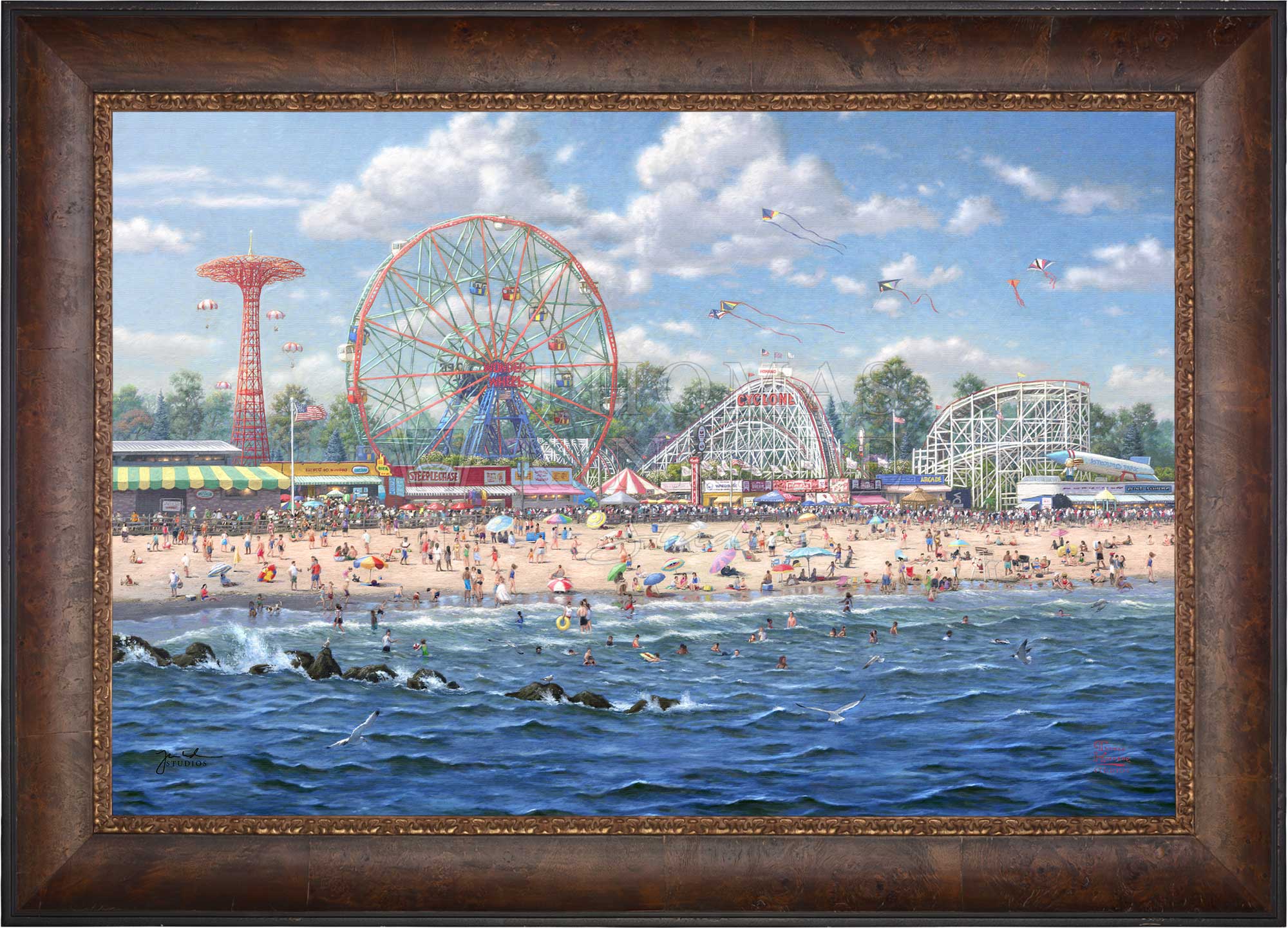 Coney Island - Limited Edition Canvas - Image 6
