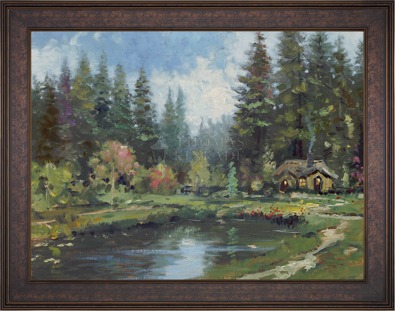 Cottage in the Pines - Limited Edition Canvas - Image 13