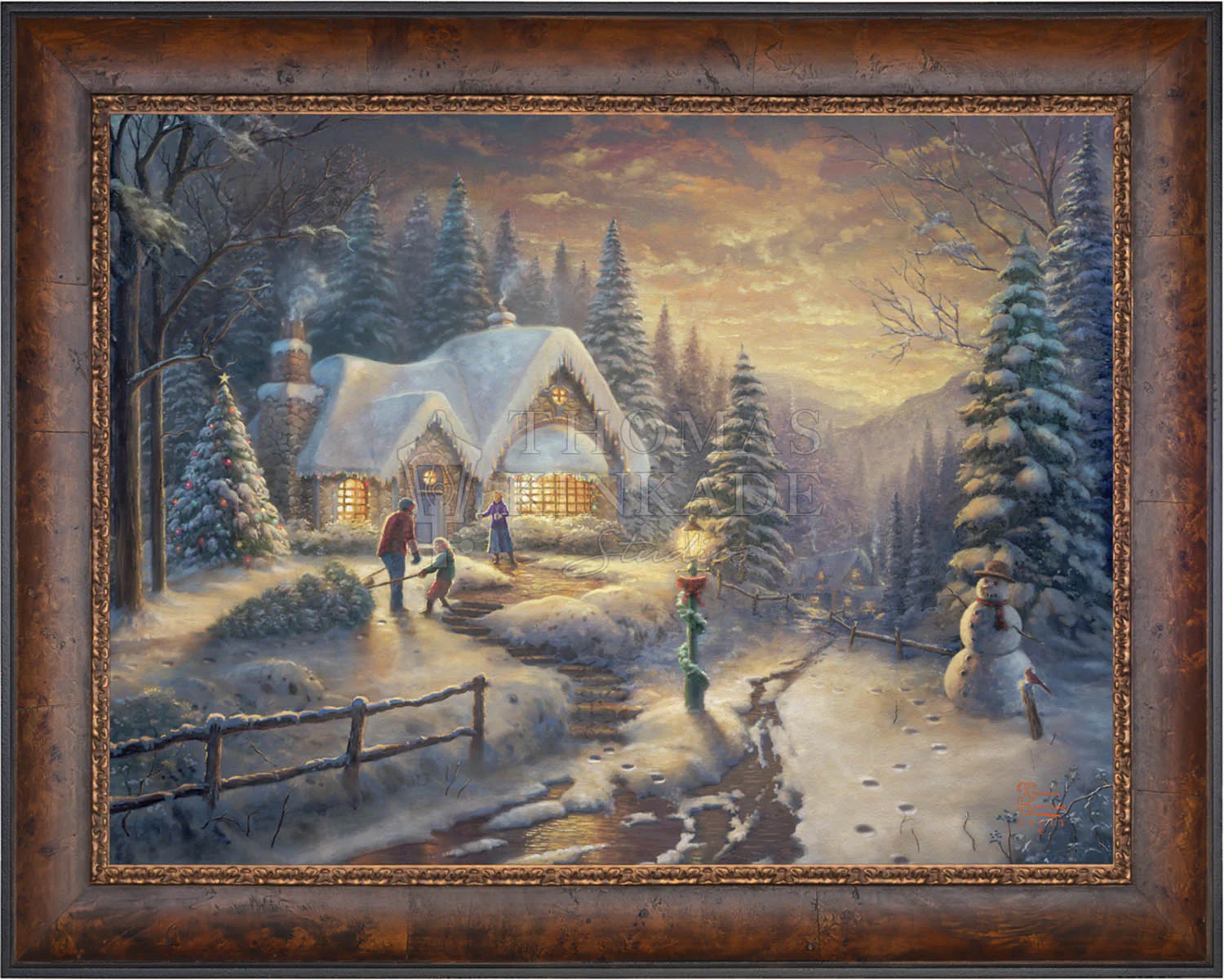 Country Christmas Homecoming - Limited Edition Canvas - Image 6