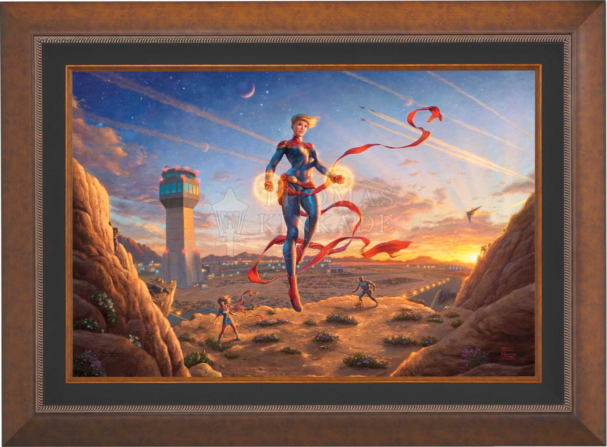 Captain Marvel - Dawn of A New Day - Limited Edition Canvas - Image 3