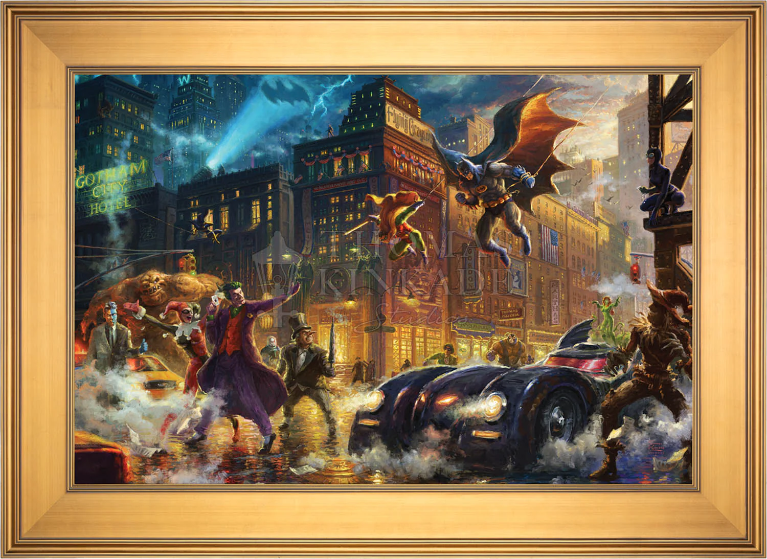 The Dark Knight™ Saves Gotham City™ - Limited Edition Canvas - Image 13