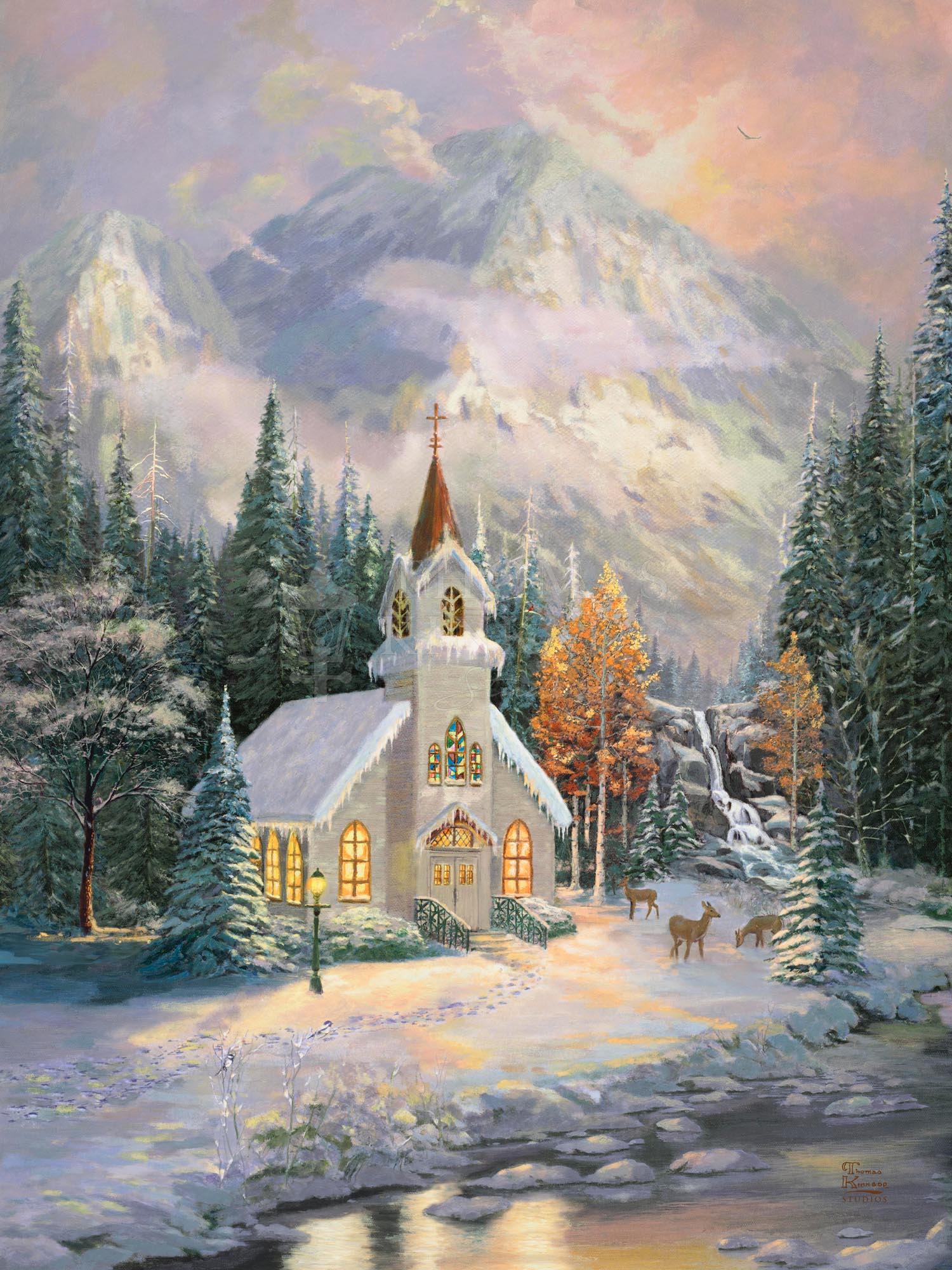 Deer Creek Chapel - Limited Edition Canvas - Image 17