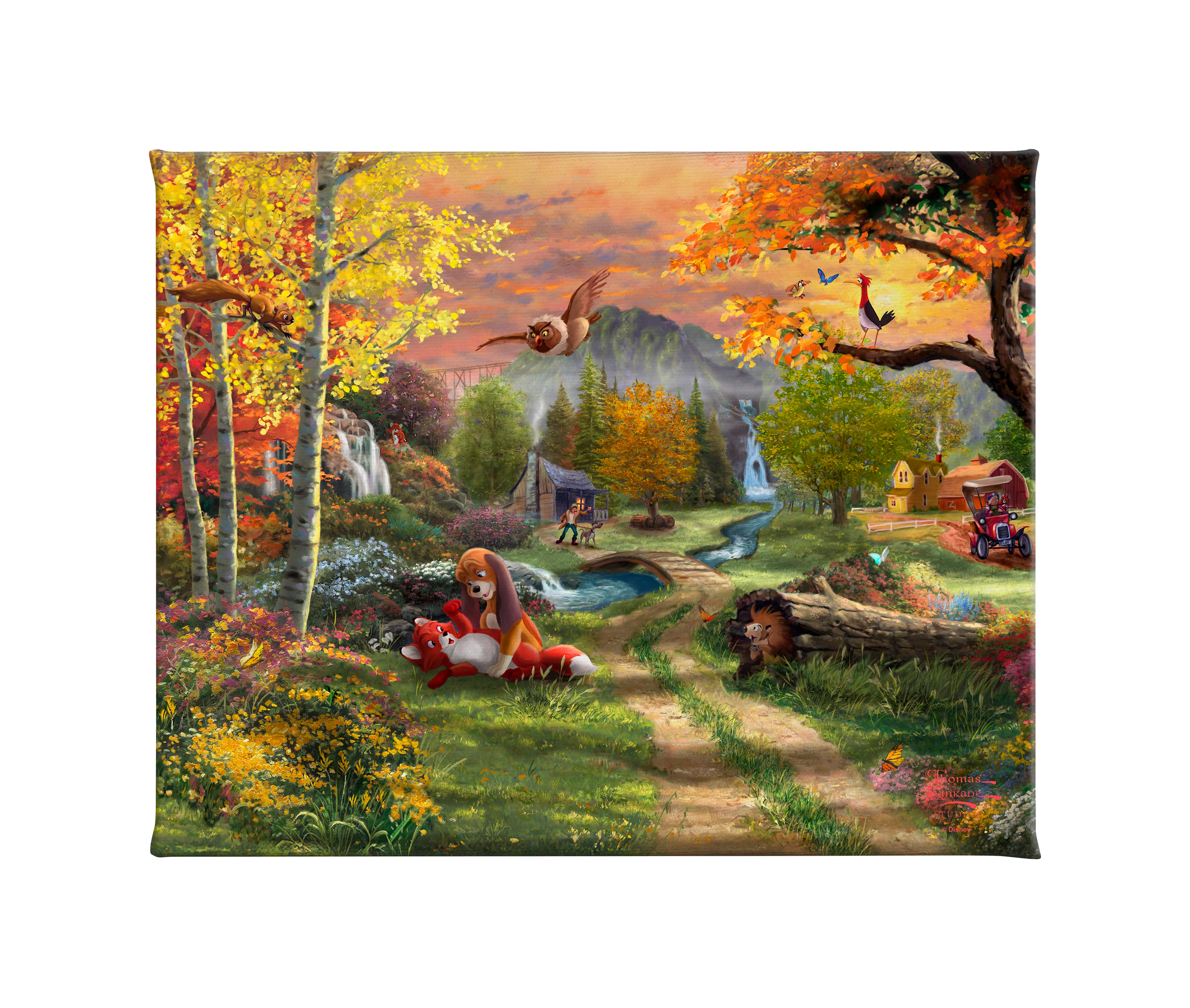 Disney The Fox and the Hound - Gallery Wrapped Canvas - Image 2