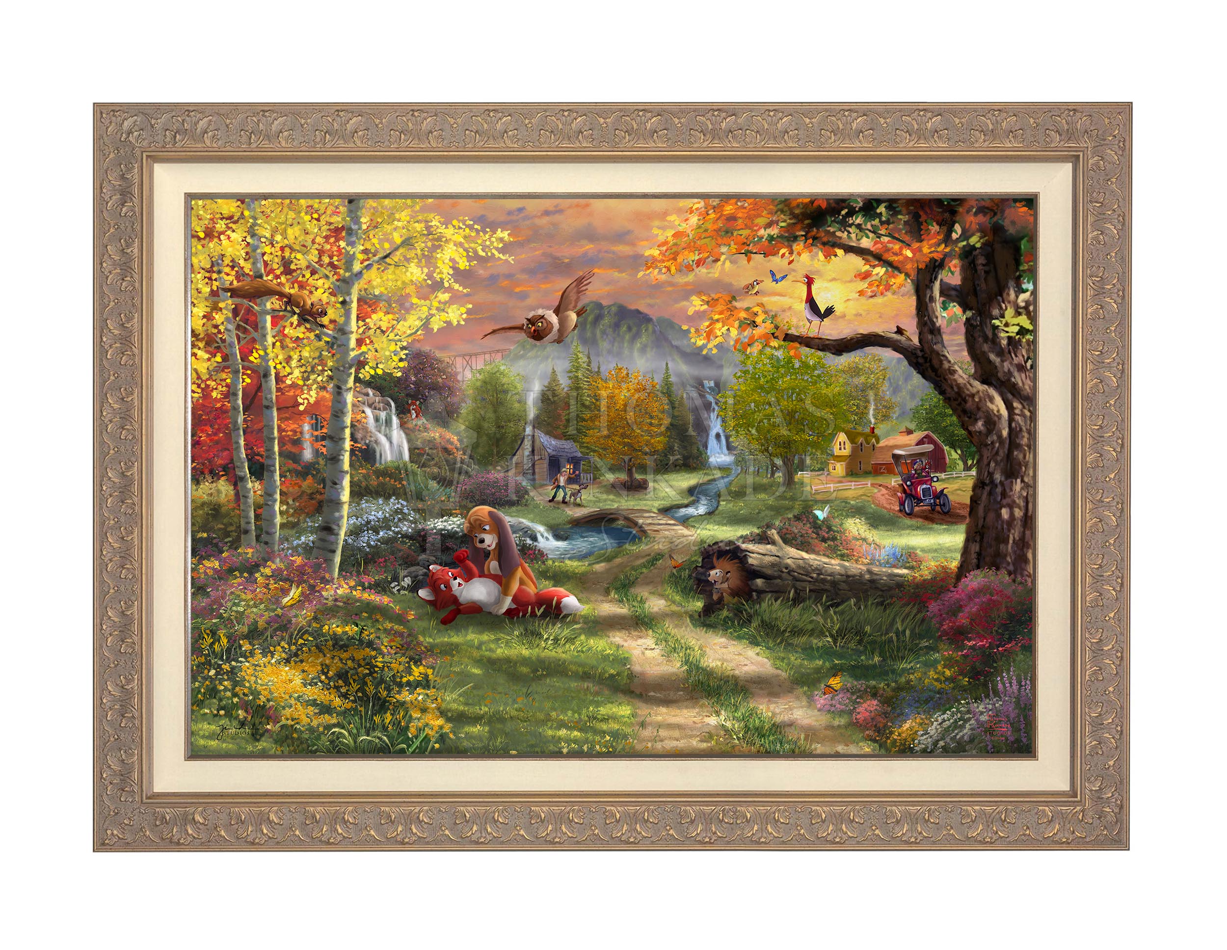Disney The Fox and the Hound - Limited Edition Canvas - Image 10