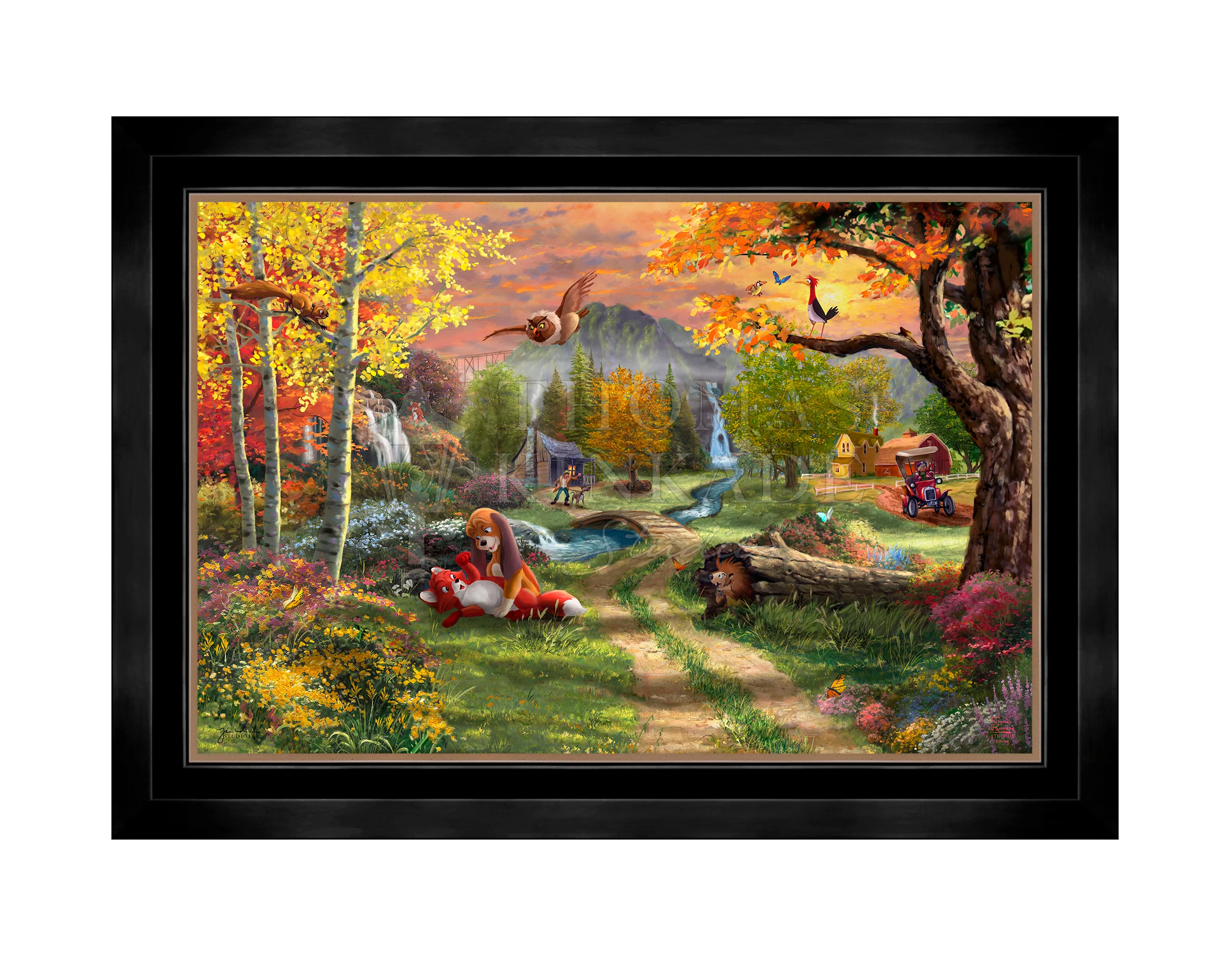 Disney The Fox and the Hound - Limited Edition Canvas - Image 4