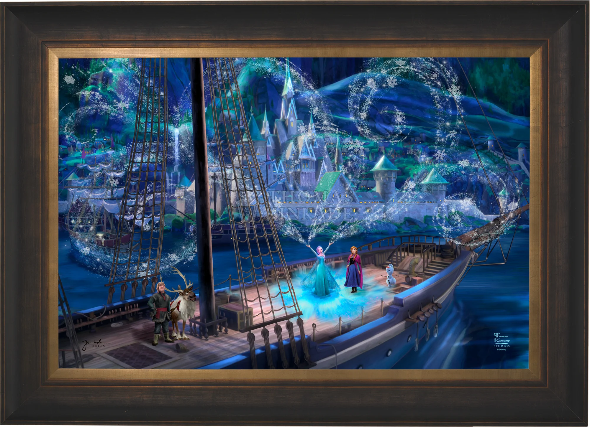 Disney Frozen Love and Magic - Limited Edition Canvas - Image 9