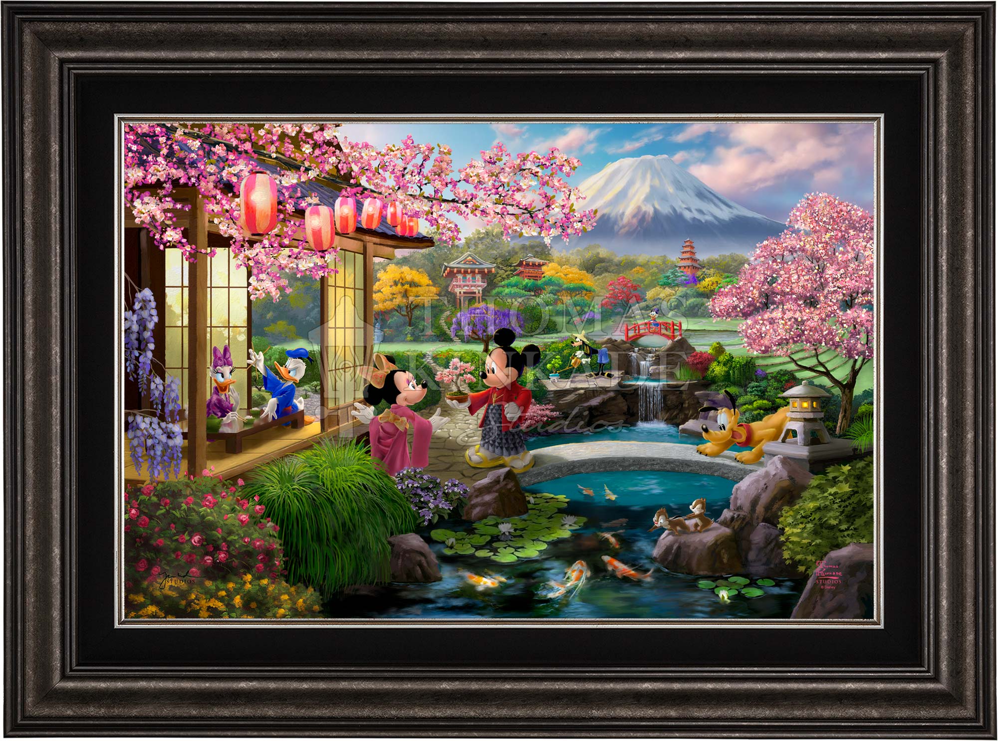Disney Mickey and Minnie in Japan - Limited Edition Canvas - Image 9