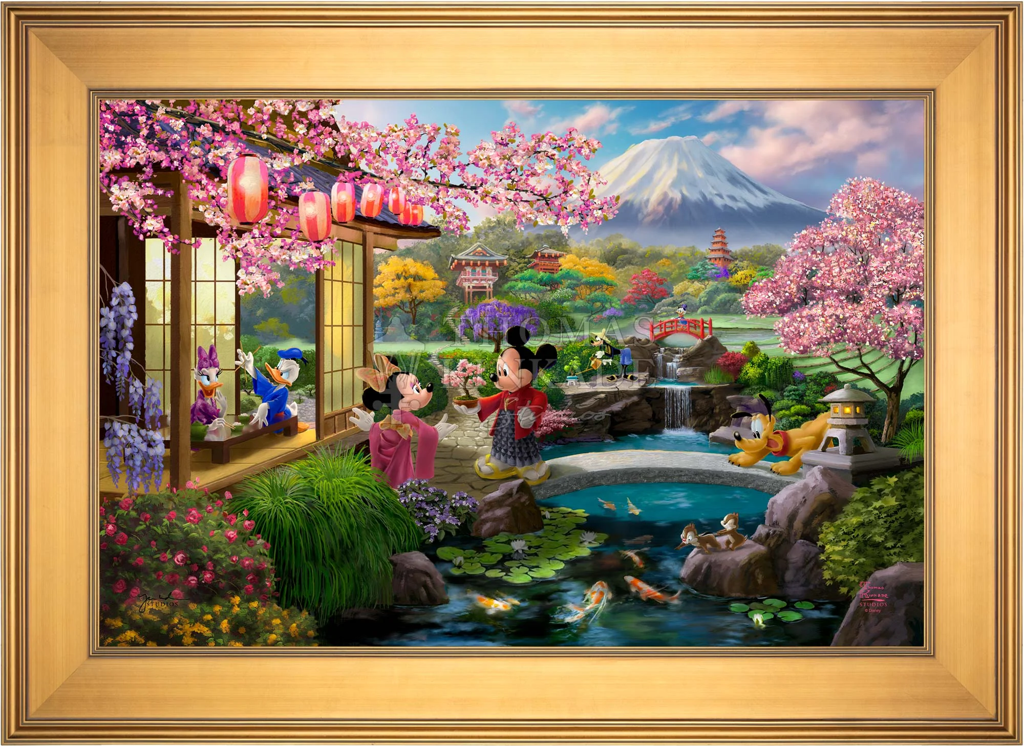 Disney Mickey and Minnie in Japan - Jewel Edition Art - Image 14