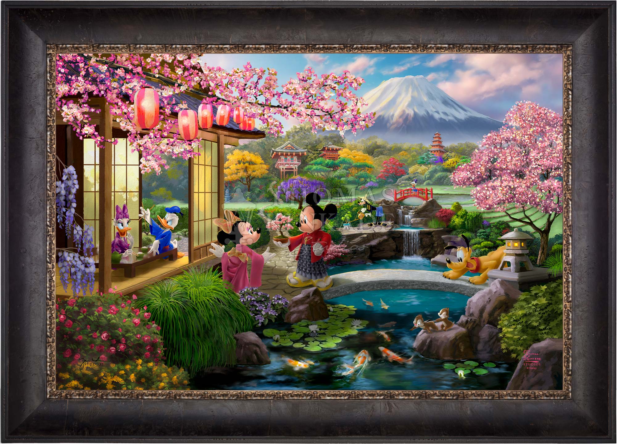 Disney Mickey and Minnie in Japan - Jewel Edition Art - Image 5