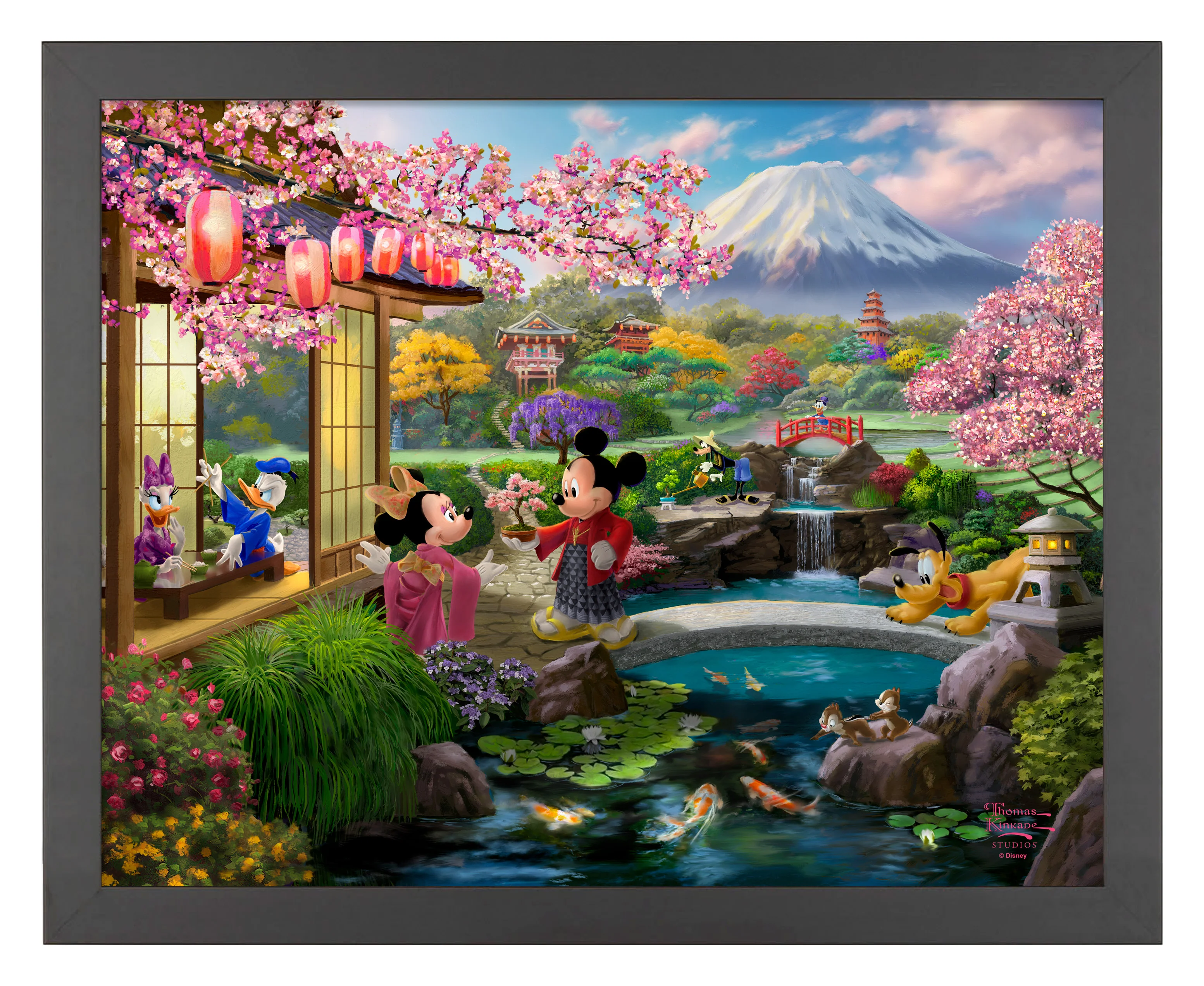 Disney Mickey and Minnie in Japan - Art Prints