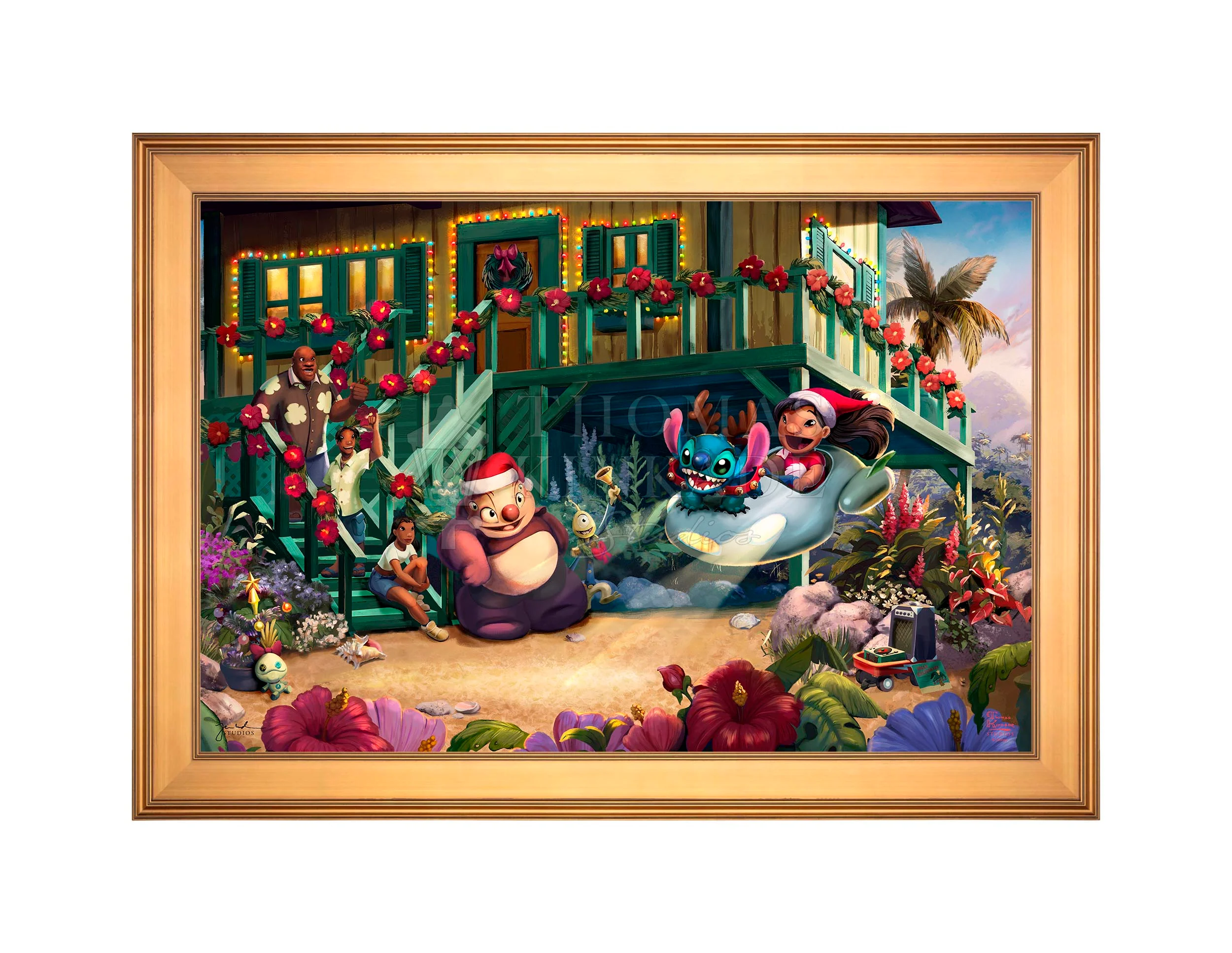 Disney Lilo and Stitch Aloha Christmas - Limited Edition Canvas - Image 18