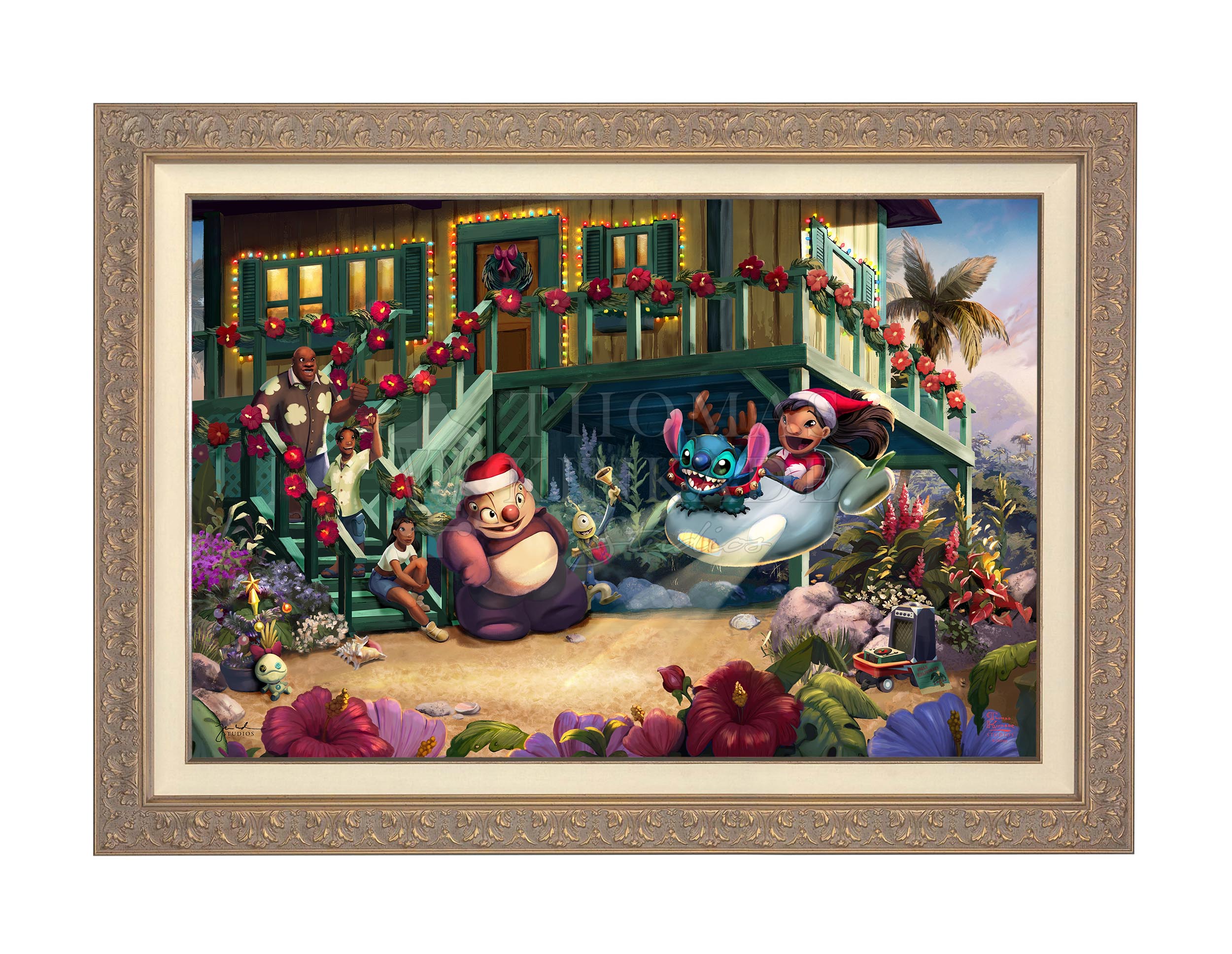 Disney Lilo and Stitch Aloha Christmas - Jewel Edition Art - Image 10