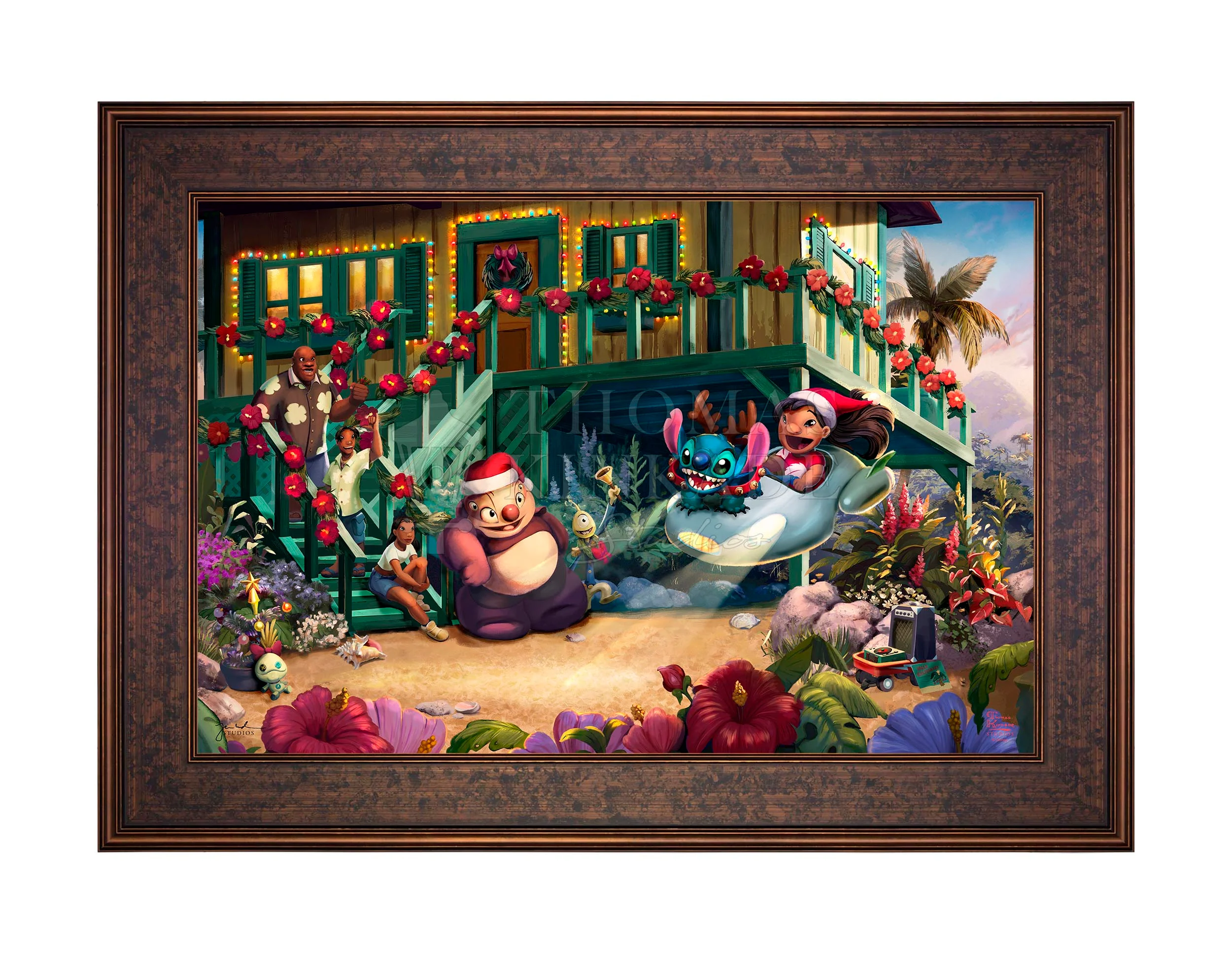 Disney Lilo and Stitch Aloha Christmas - Jewel Edition Art - Image 17