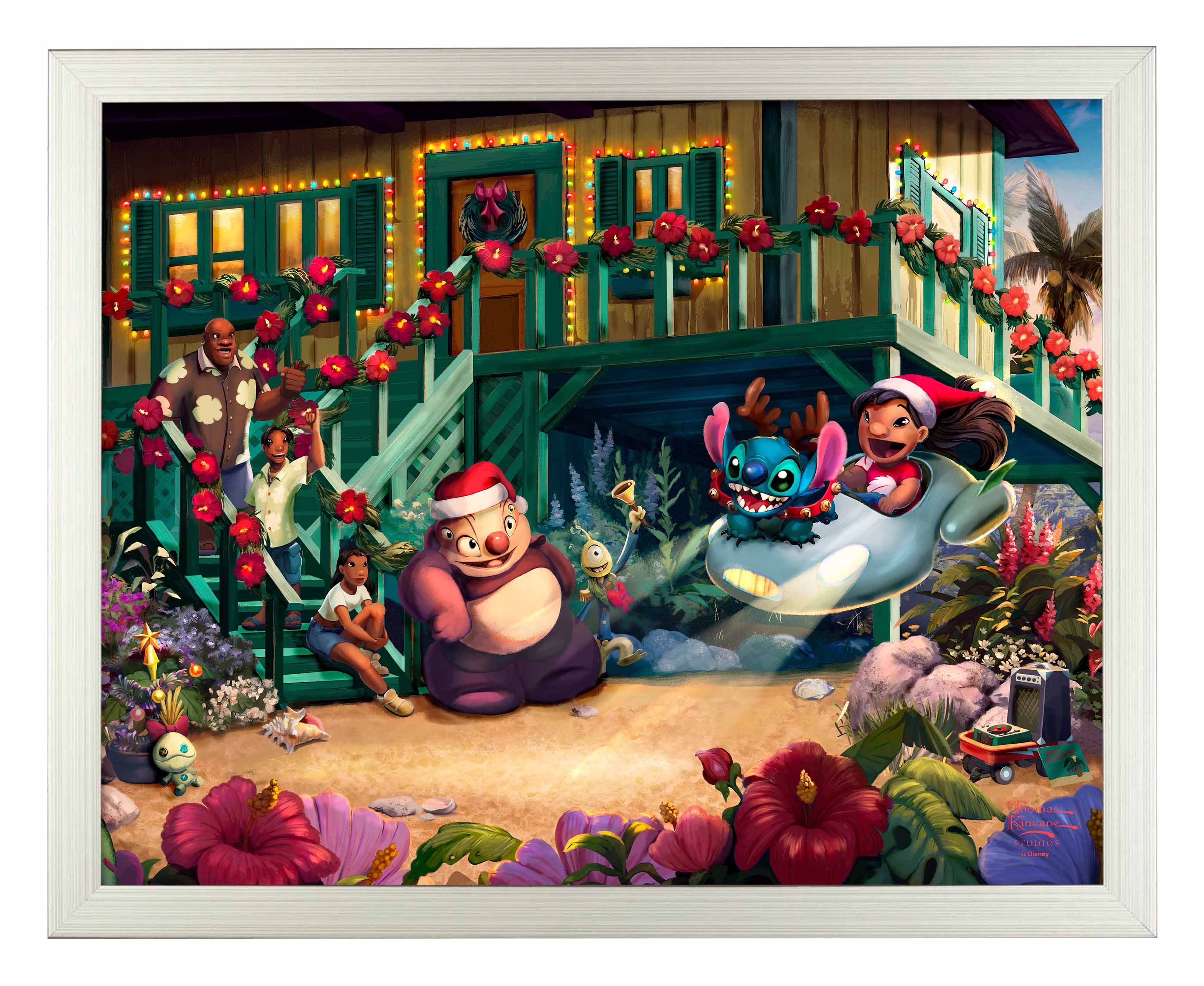 Disney Lilo and Stitch Aloha Christmas - Art Prints - Image 3