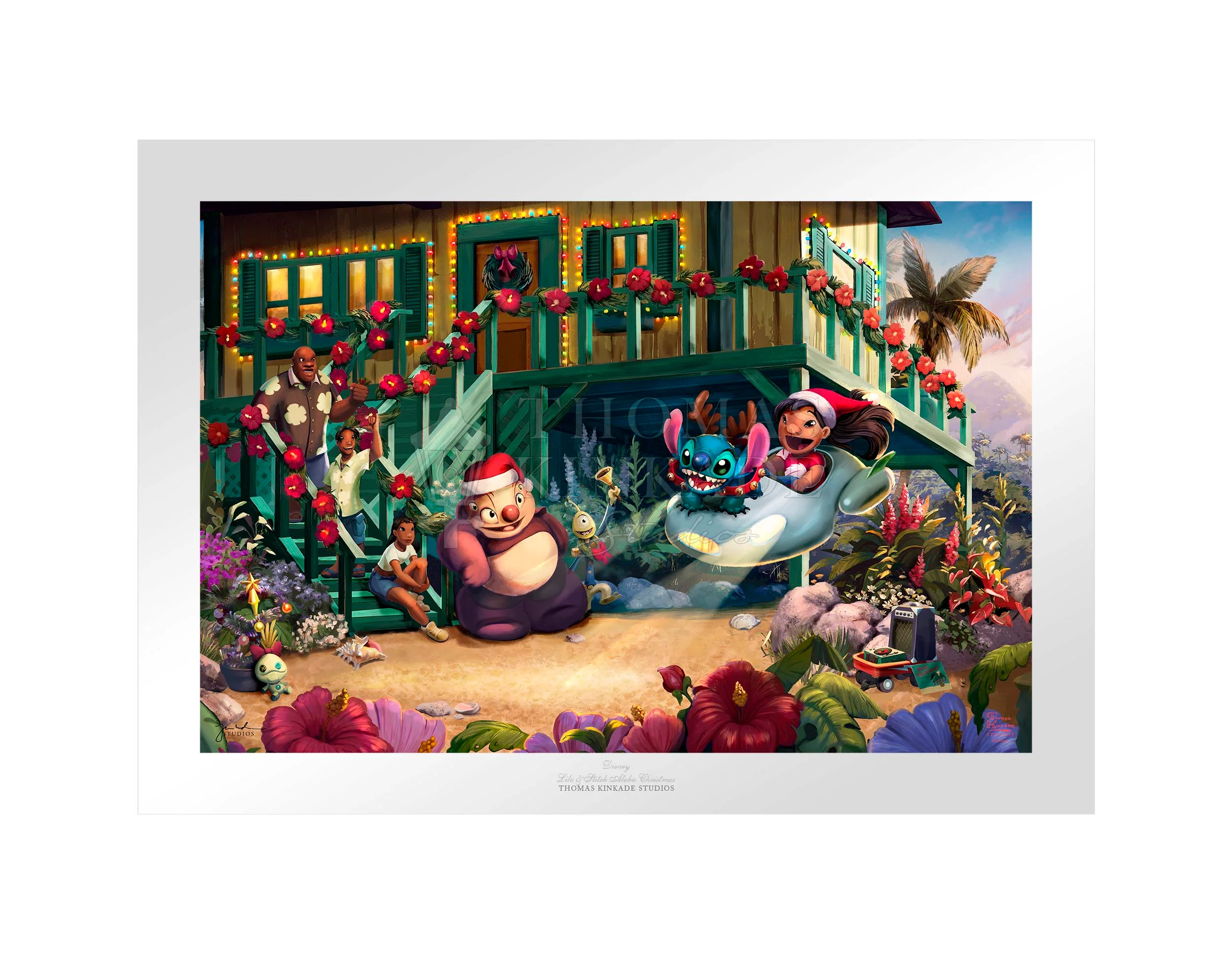 Disney Lilo and Stitch Aloha Christmas - Limited Edition Paper - Image 2