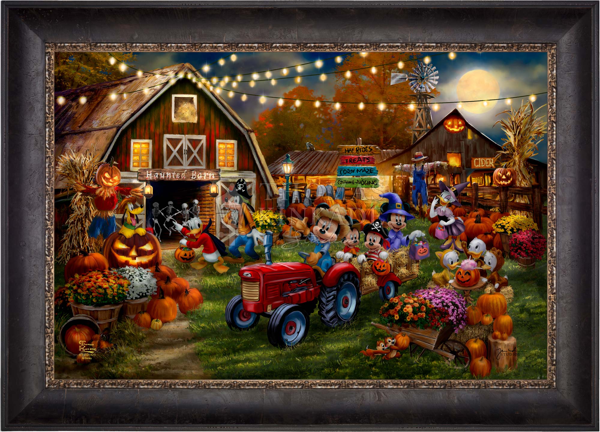 Disney Mickey and Minnie Pumpkin Festival - Jewel Edition Art - Image 6