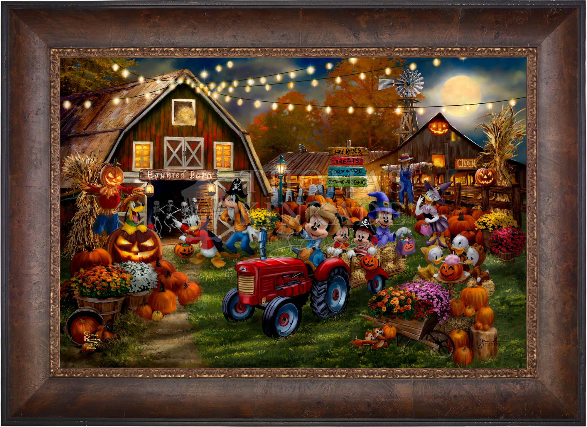 Disney Mickey and Minnie Pumpkin Festival - Jewel Edition Art - Image 7