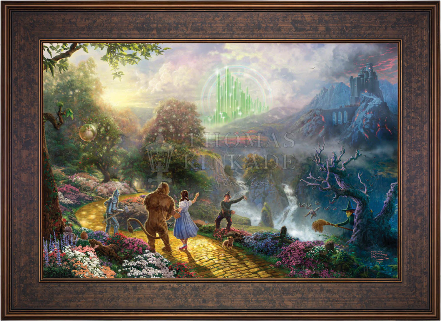 Dorothy Discovers the Emerald City - Limited Edition Canvas - Image 12