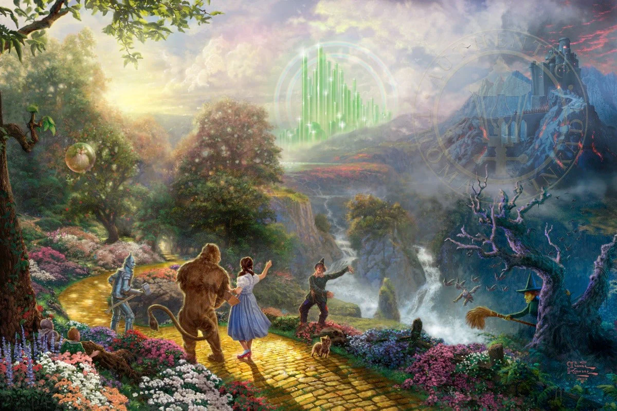 Dorothy Discovers the Emerald City - Limited Edition Canvas - Image 17