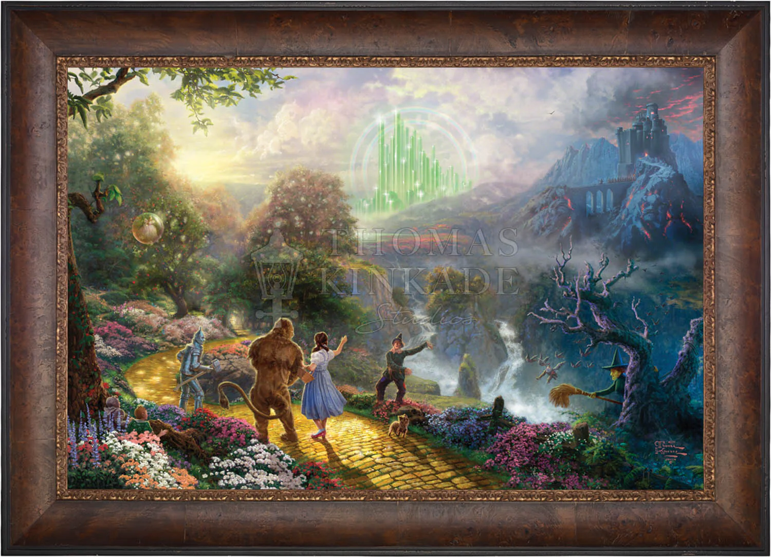 Dorothy Discovers the Emerald City - Limited Edition Canvas - Image 6