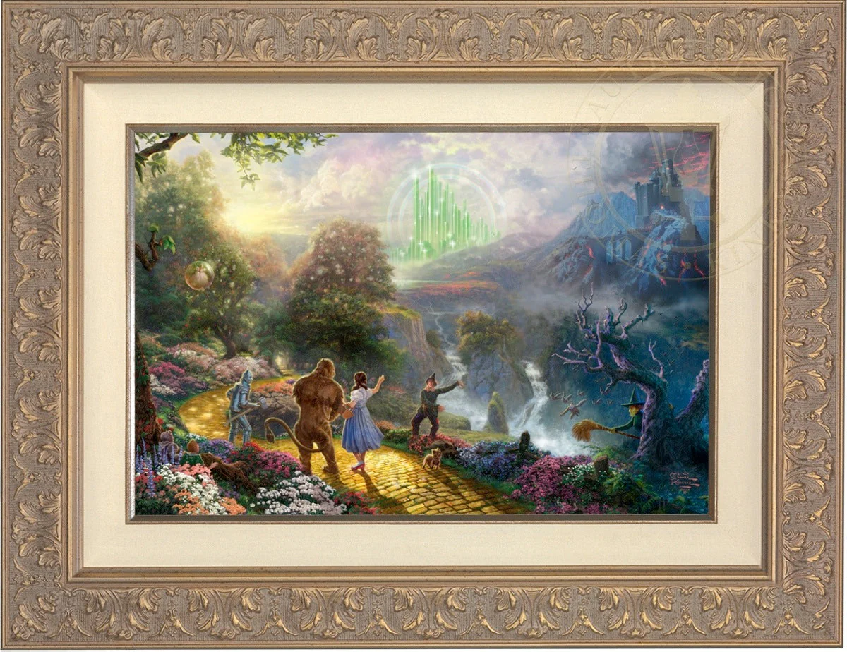 Dorothy Discovers the Emerald City - Limited Edition Canvas - Image 7
