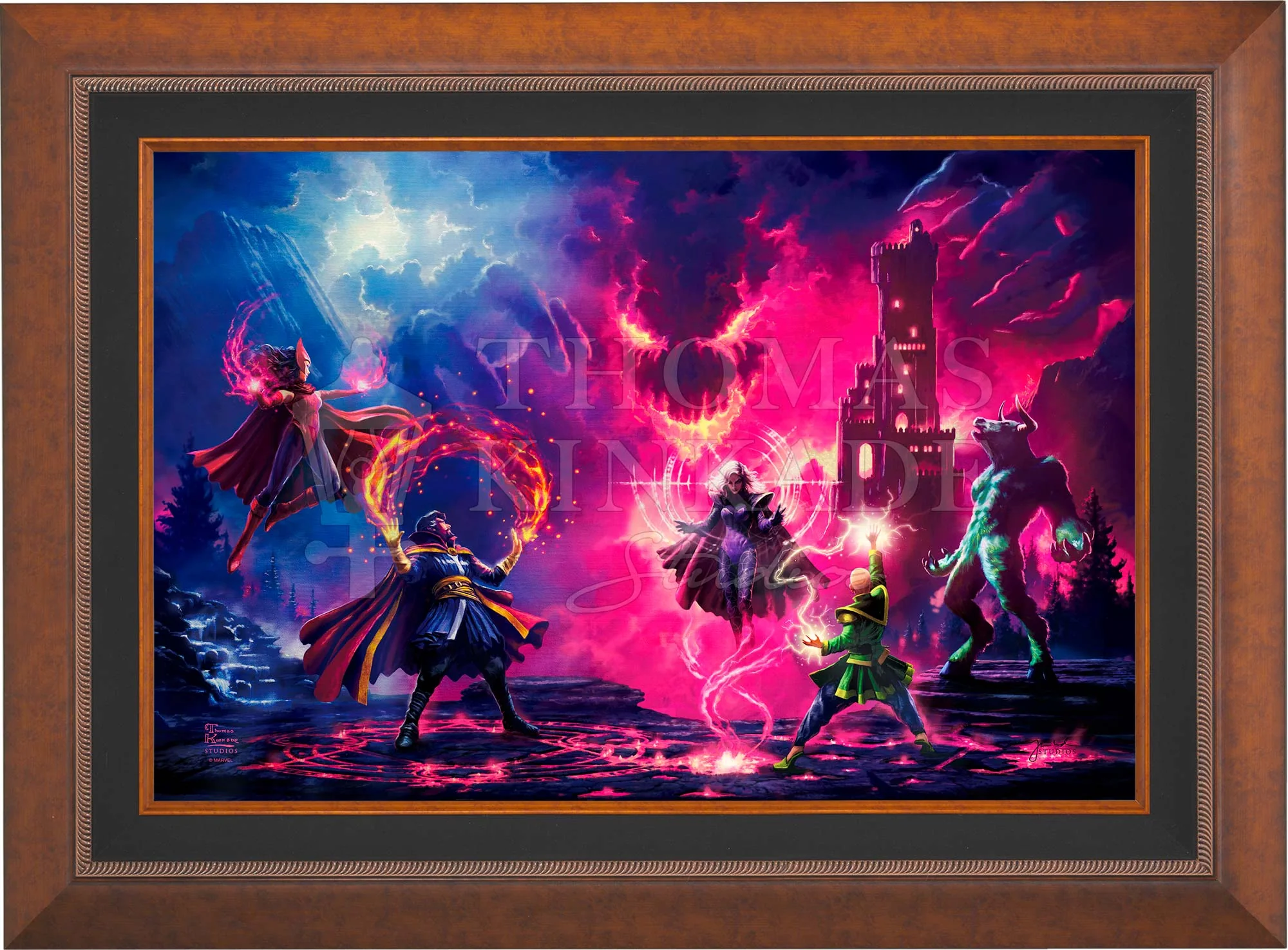 Doctor Strange vs. The Dark Despot - Limited Edition Canvas - Image 3