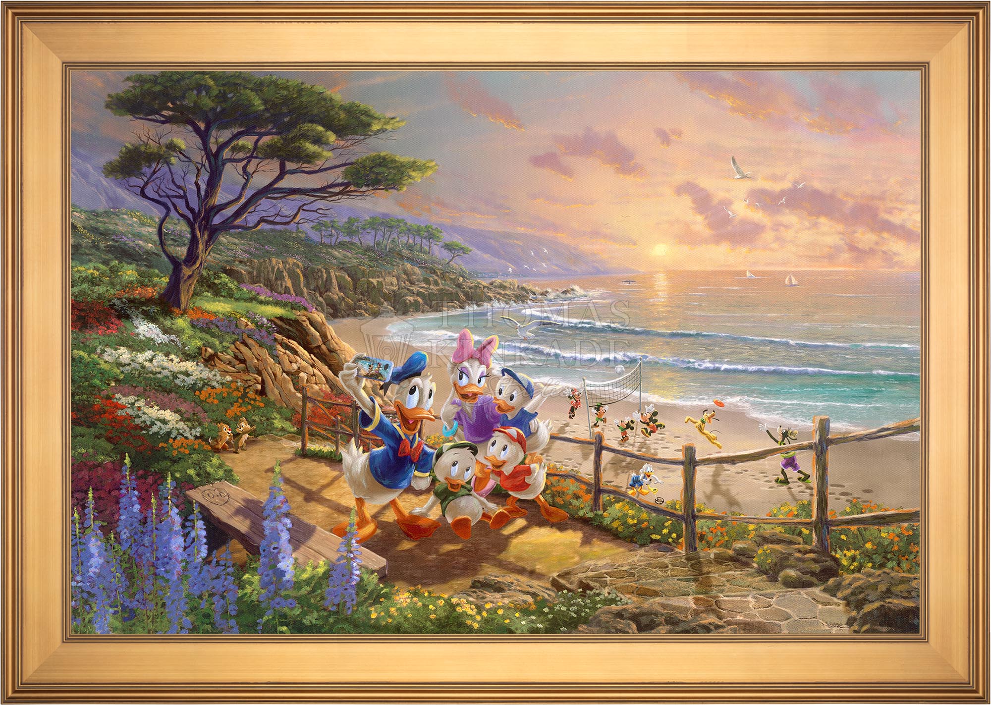 Disney Donald and Daisy - A Duck Day Afternoon - Limited Edition Canvas - Image 16