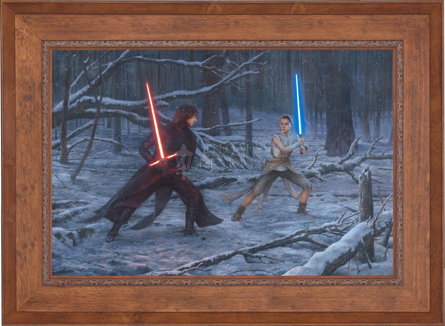 The Duel: Rey™ vs. Ren - Limited Edition Canvas - Image 16