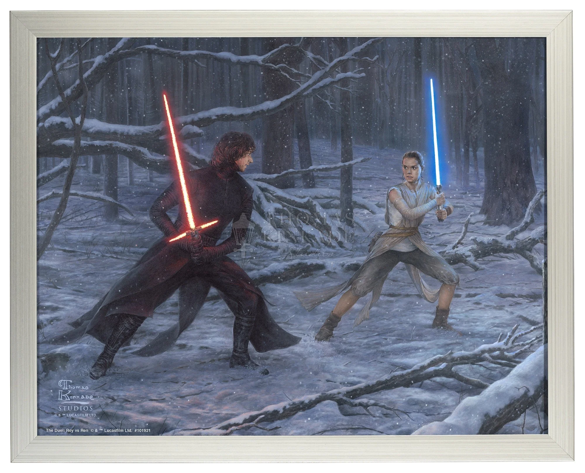 The Duel: Rey™ vs. Ren - Art Prints - Image 2