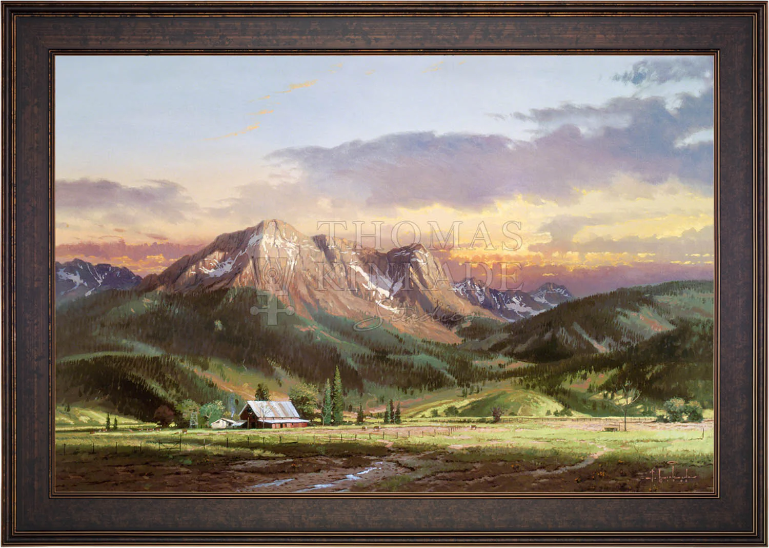 Dusk in the Valley - Limited Edition Canvas - Image 13