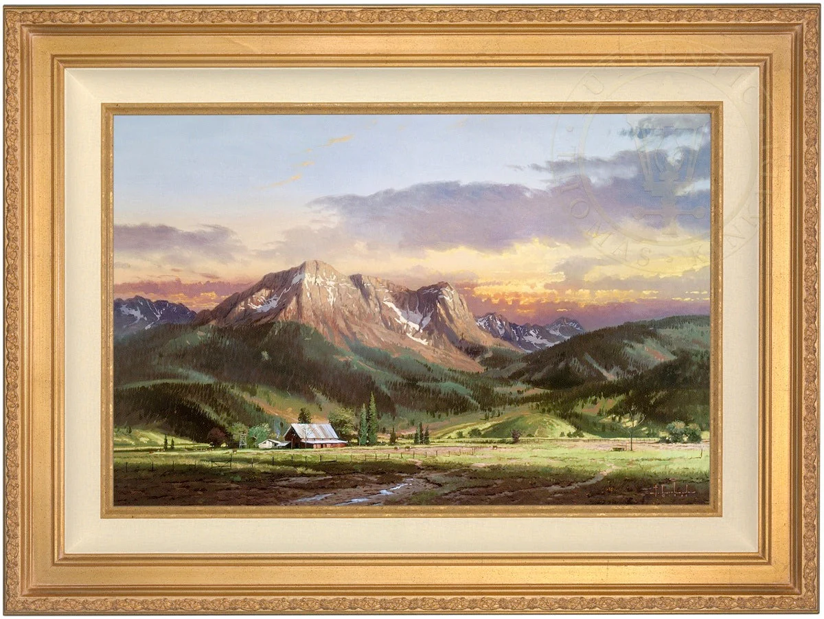 Dusk in the Valley - Limited Edition Canvas - Image 2