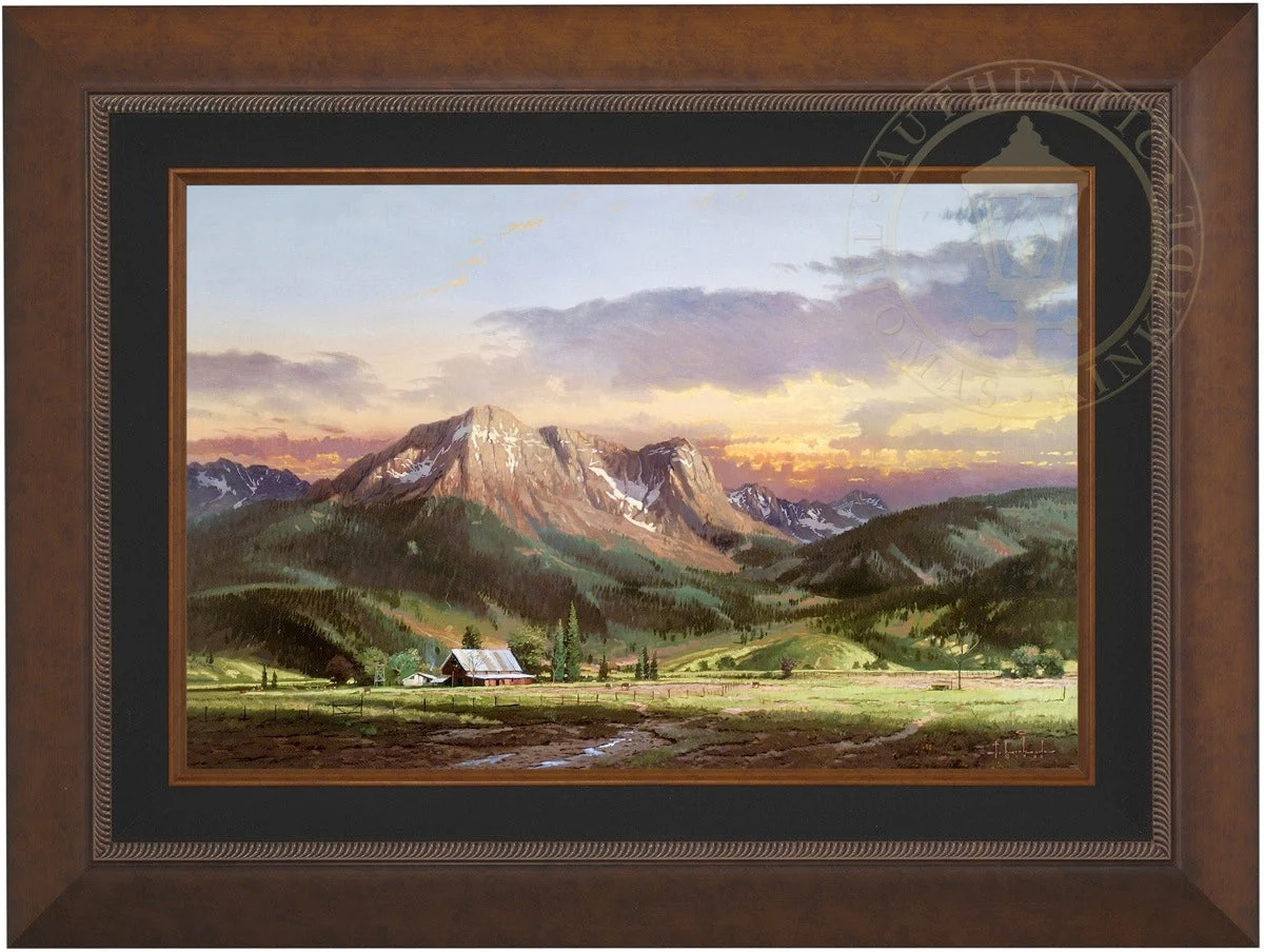 Dusk in the Valley - Limited Edition Canvas - Image 3