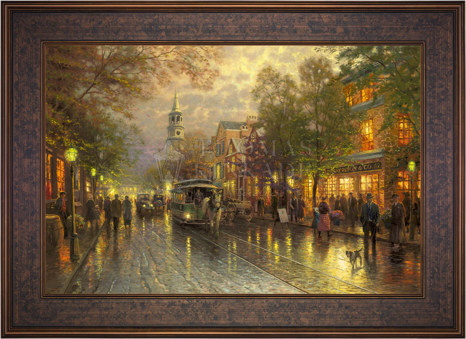Evening on the Avenue - Limited Edition Canvas - Image 12