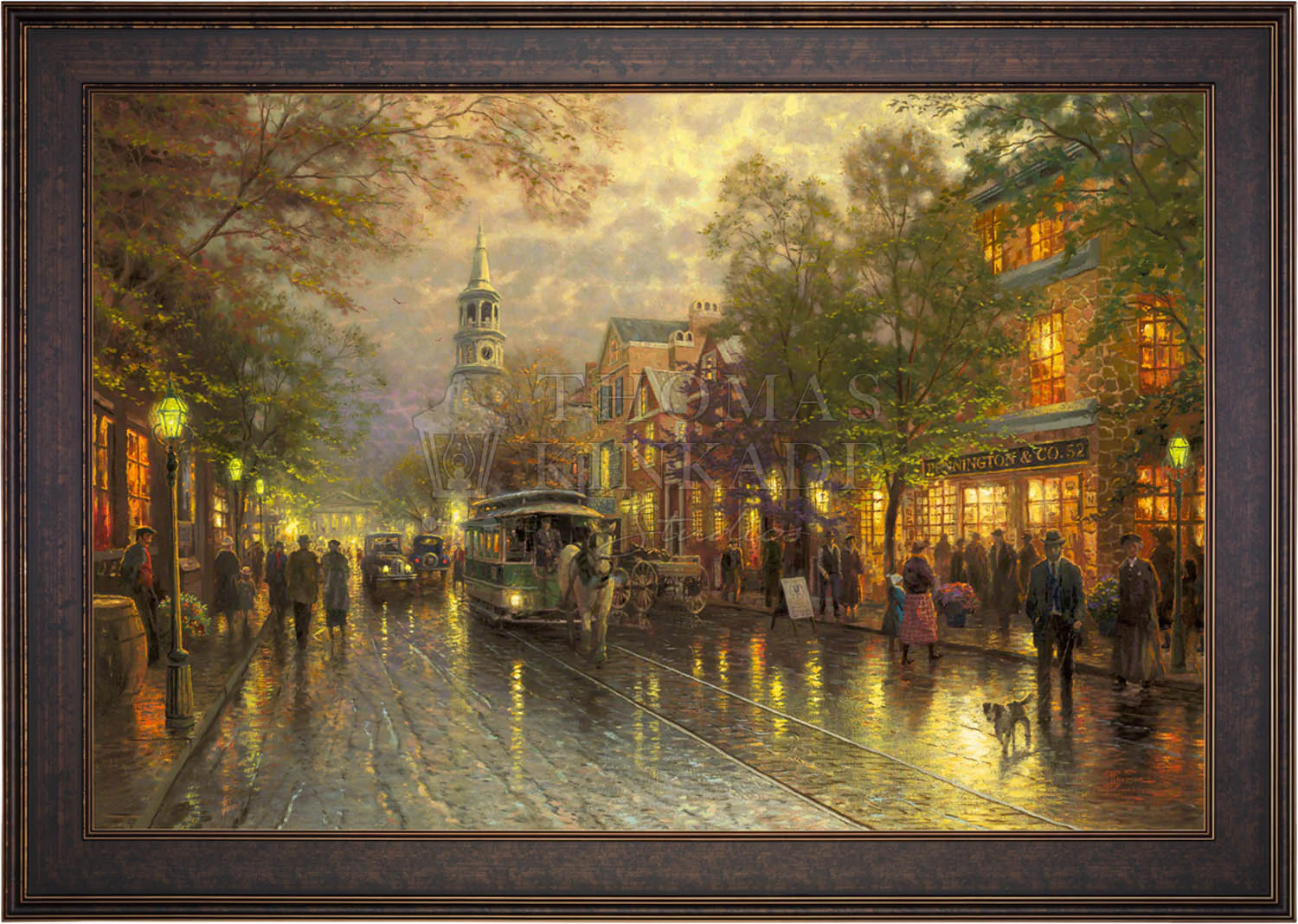 Evening on the Avenue - Limited Edition Canvas - Image 13