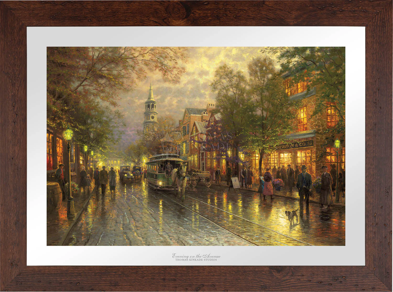 Evening on the Avenue - Limited Edition Paper