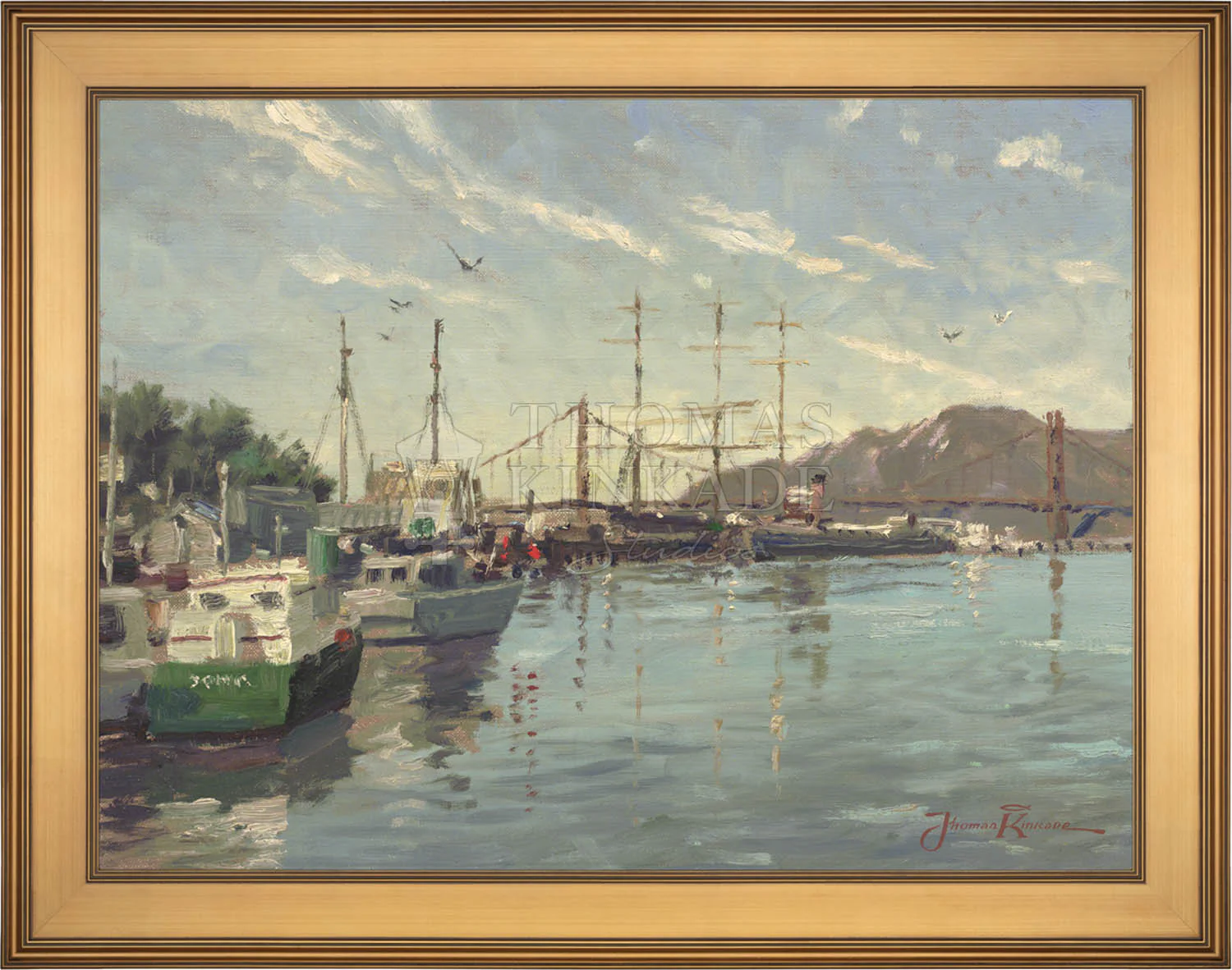 Fisherman's Wharf, Marina - Limited Edition Canvas - Image 15