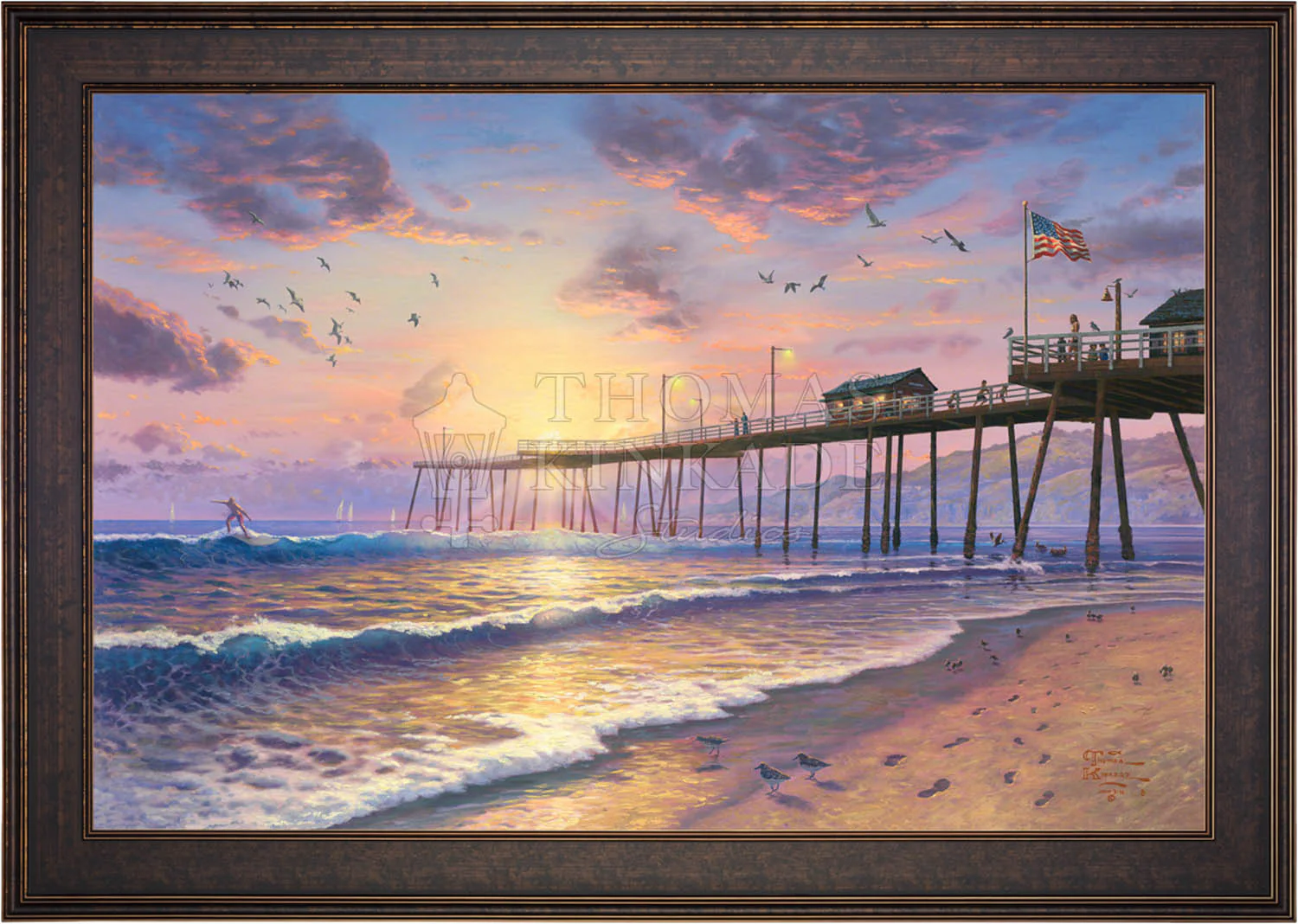 Footprints in the Sand - Limited Edition Canvas - Image 13
