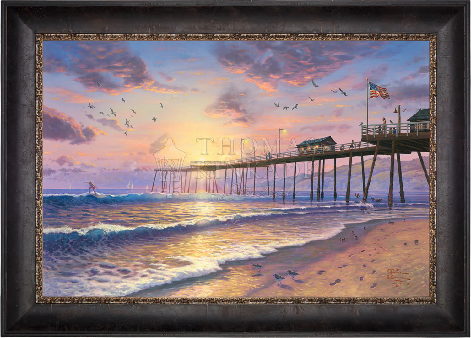 Footprints in the Sand - Limited Edition Canvas - Image 5