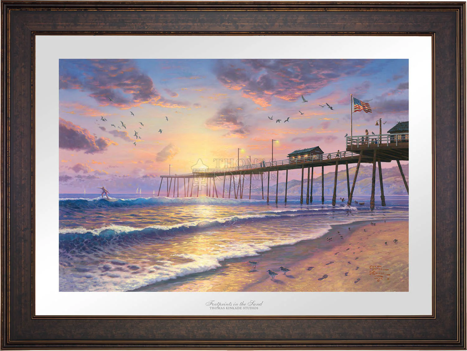 Footprints in the Sand - Limited Edition Paper - Image 2
