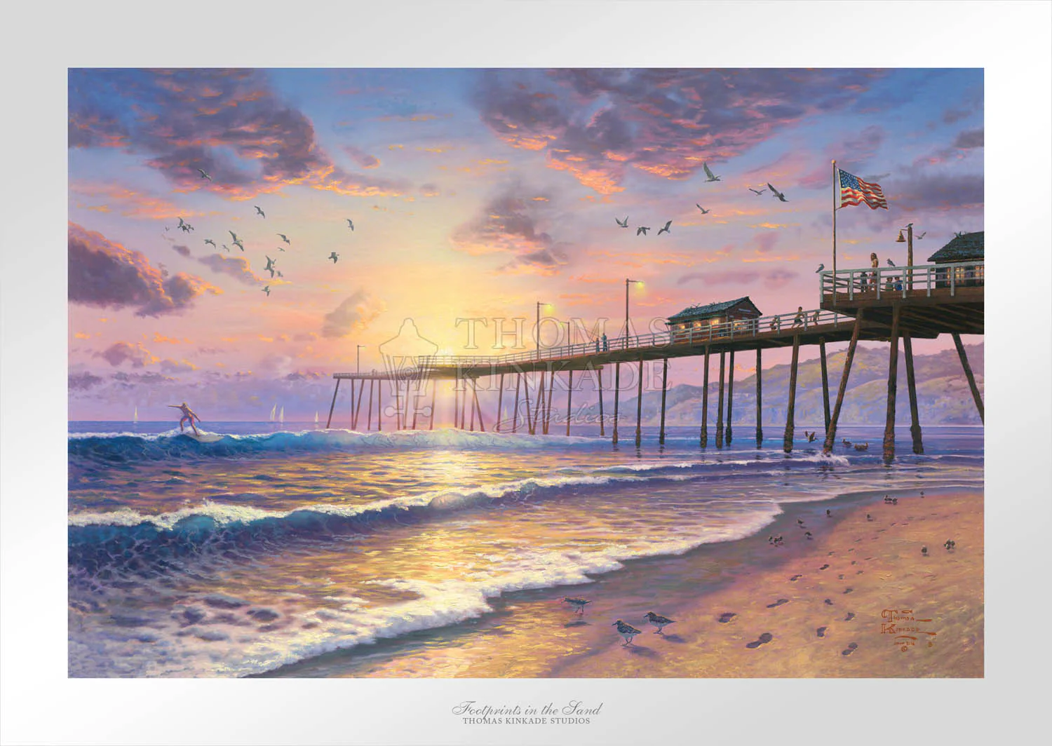 Footprints in the Sand - Limited Edition Paper - Image 7