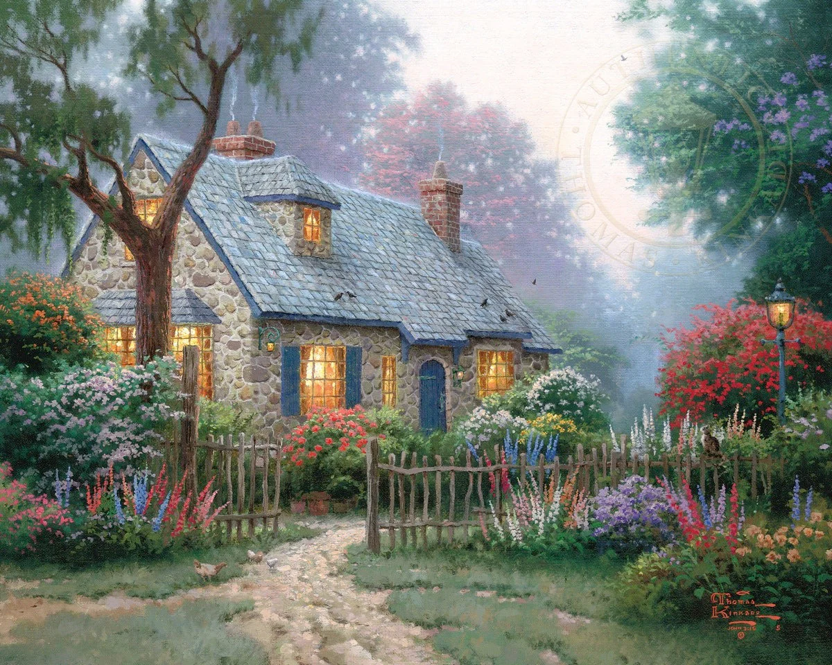 Foxglove Cottage - Limited Edition Canvas - Image 17