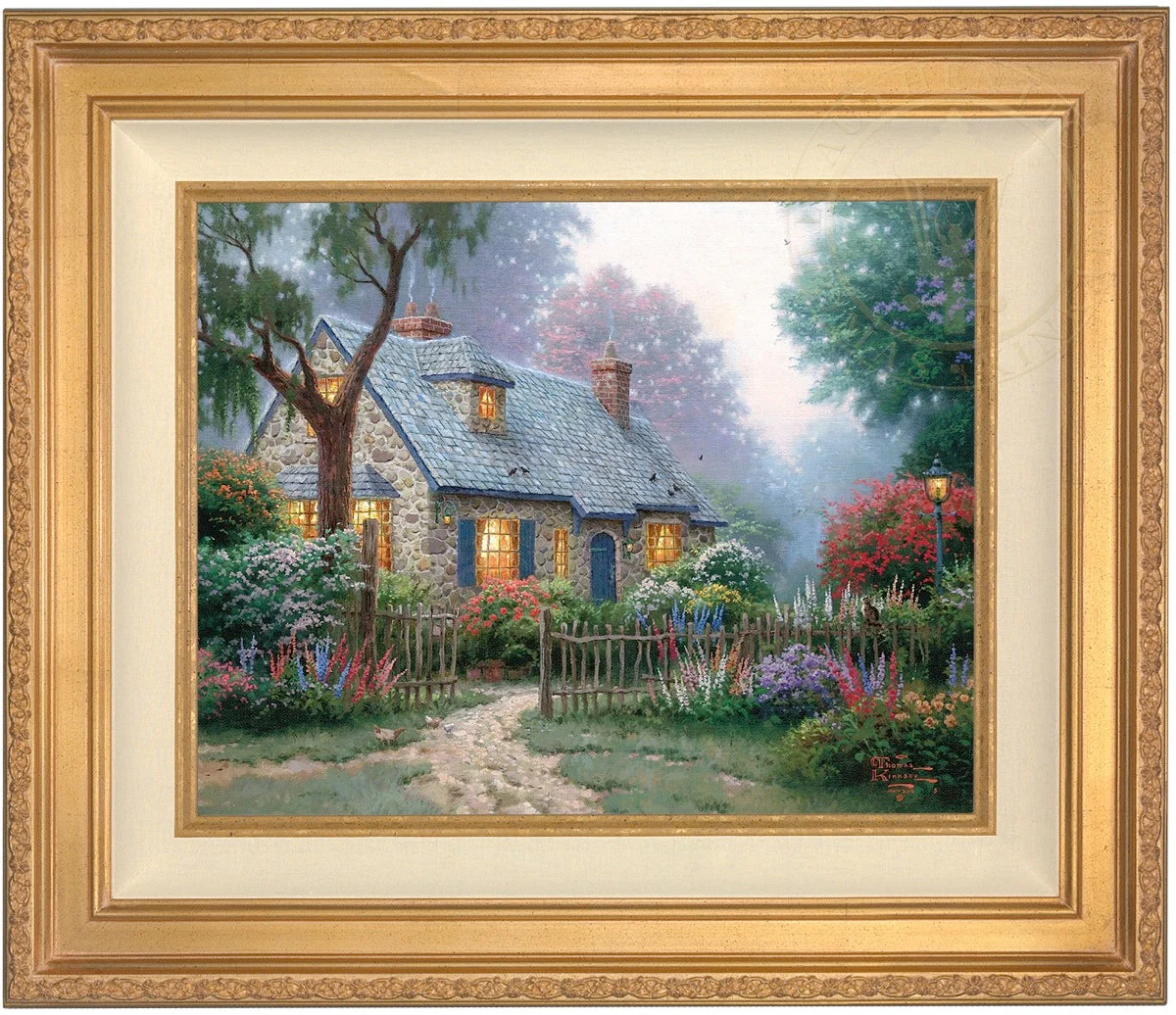 Foxglove Cottage - Limited Edition Canvas - Image 2