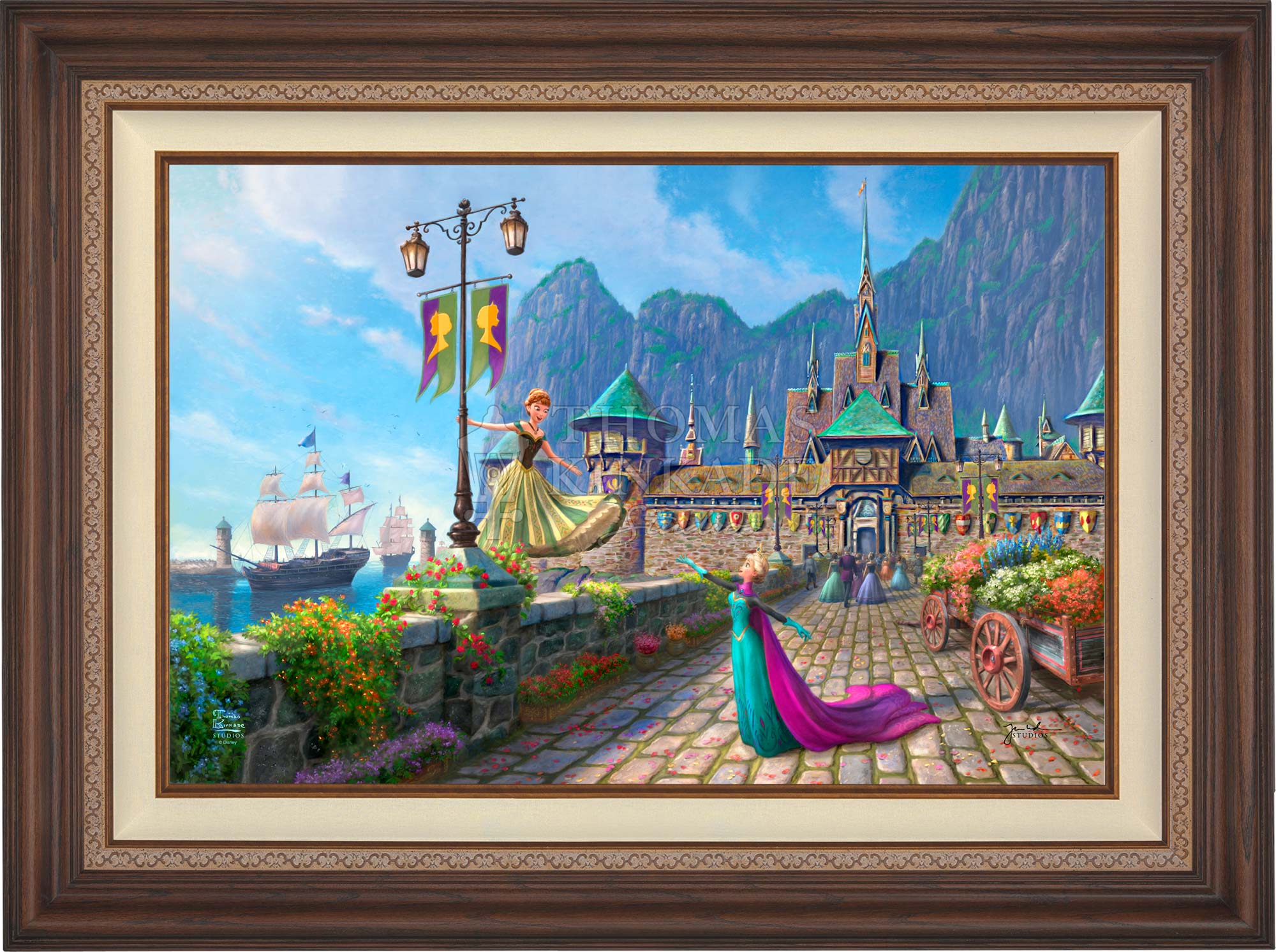 Disney Frozen Celebration in Arendelle - Limited Edition Canvas - Image 11